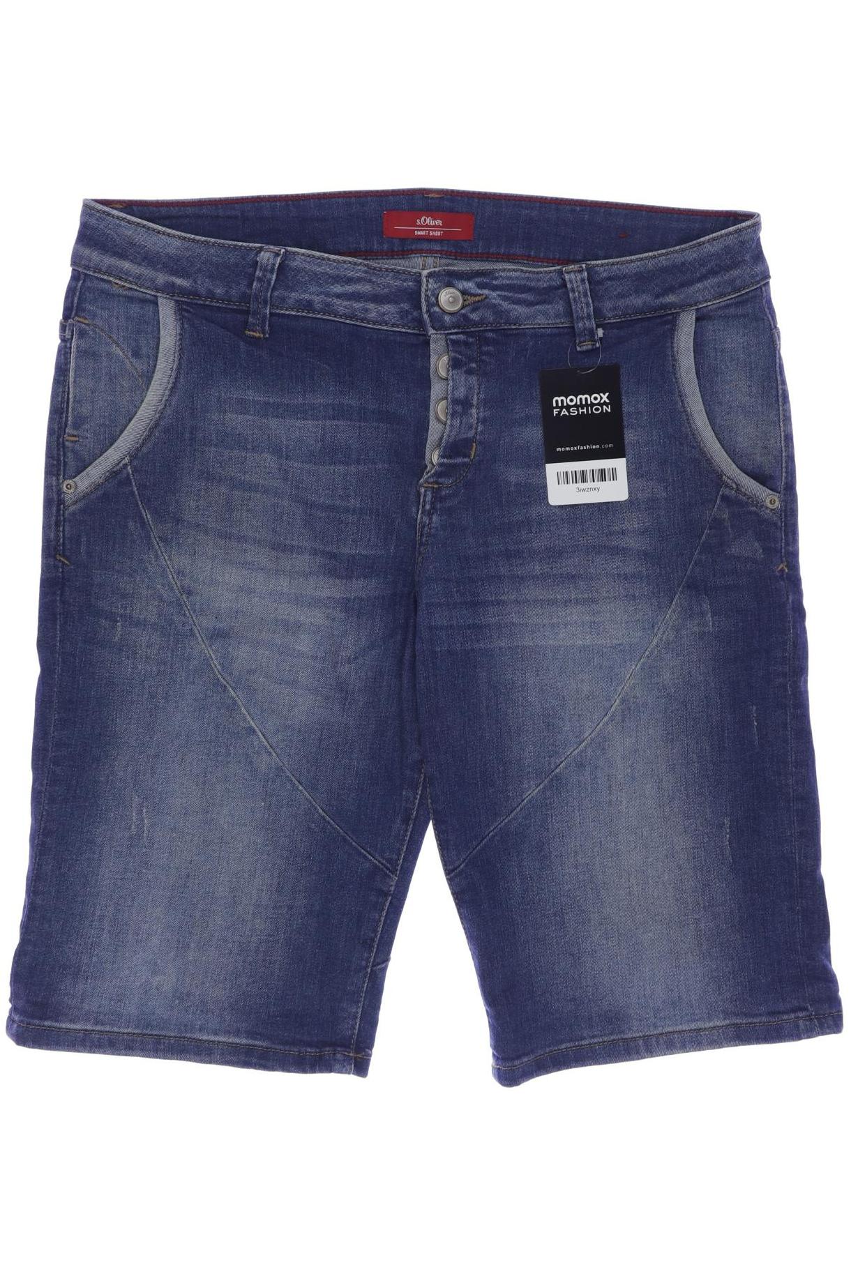 

s.Oliver Damen Shorts, blau, Gr. 34