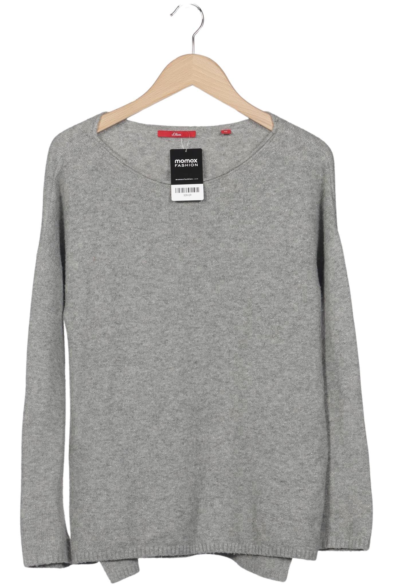 

s.Oliver Damen Pullover, grau, Gr. 40