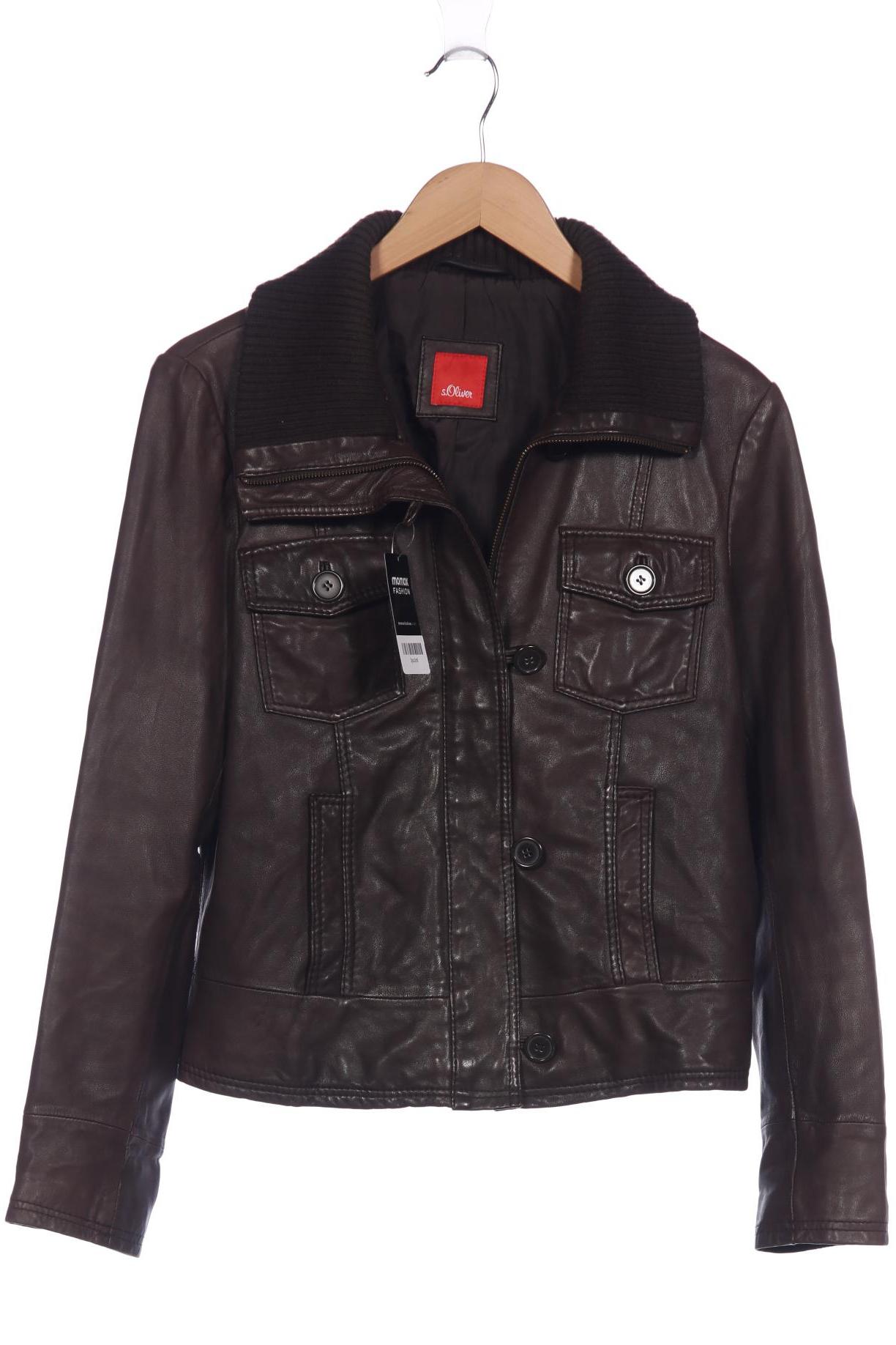 

s.Oliver Damen Jacke, braun, Gr. 42