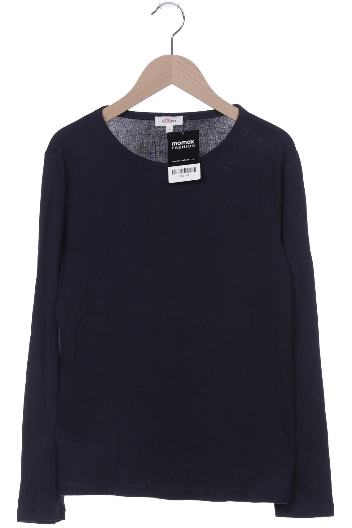 

s.Oliver Damen Langarmshirt, marineblau, Gr. 40