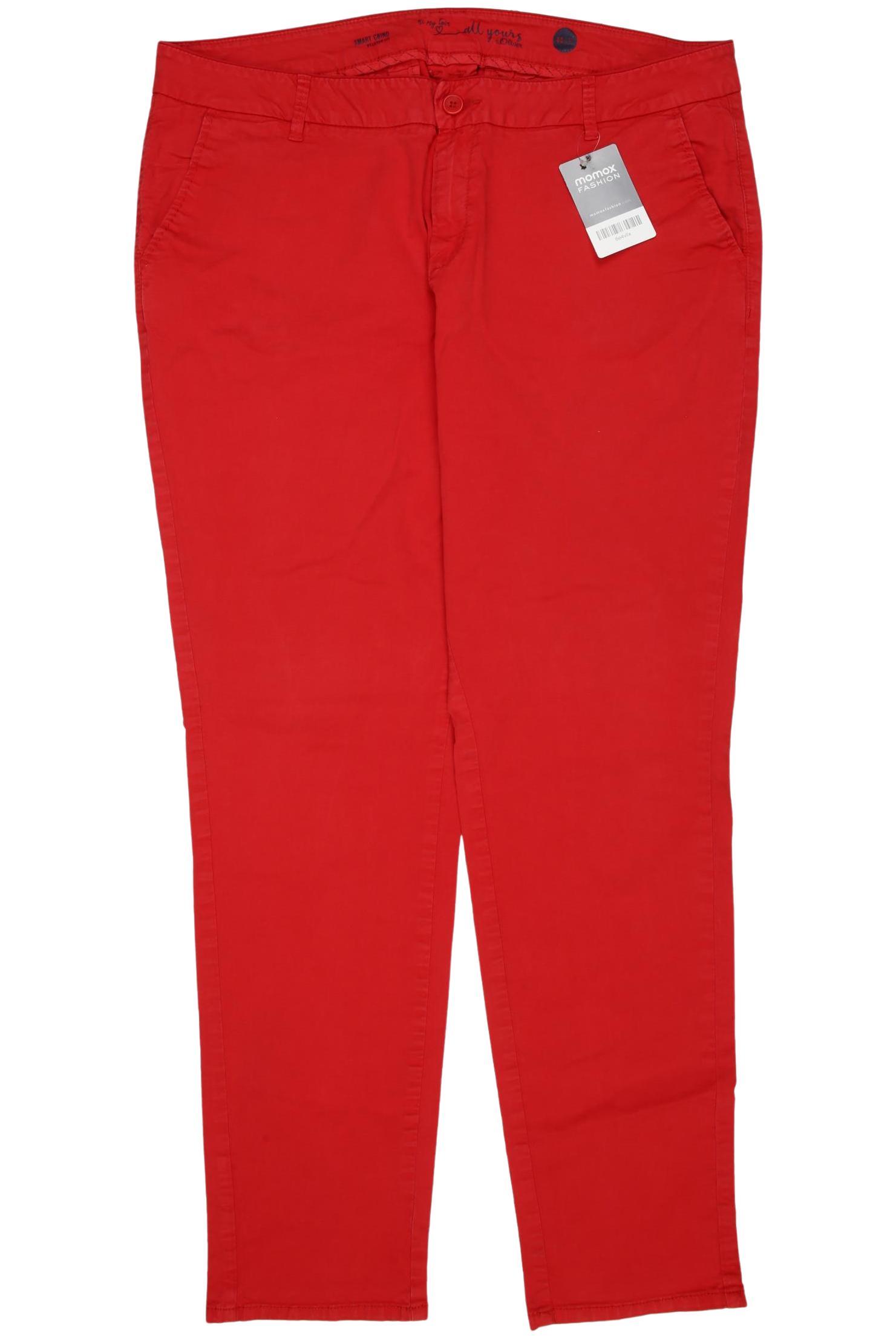 

s.Oliver Damen Stoffhose, rot, Gr. 44