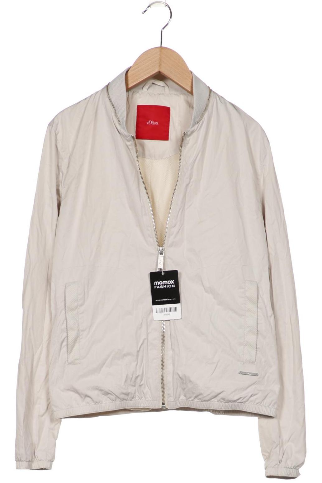 

s.Oliver Damen Jacke, cremeweiß, Gr. 34