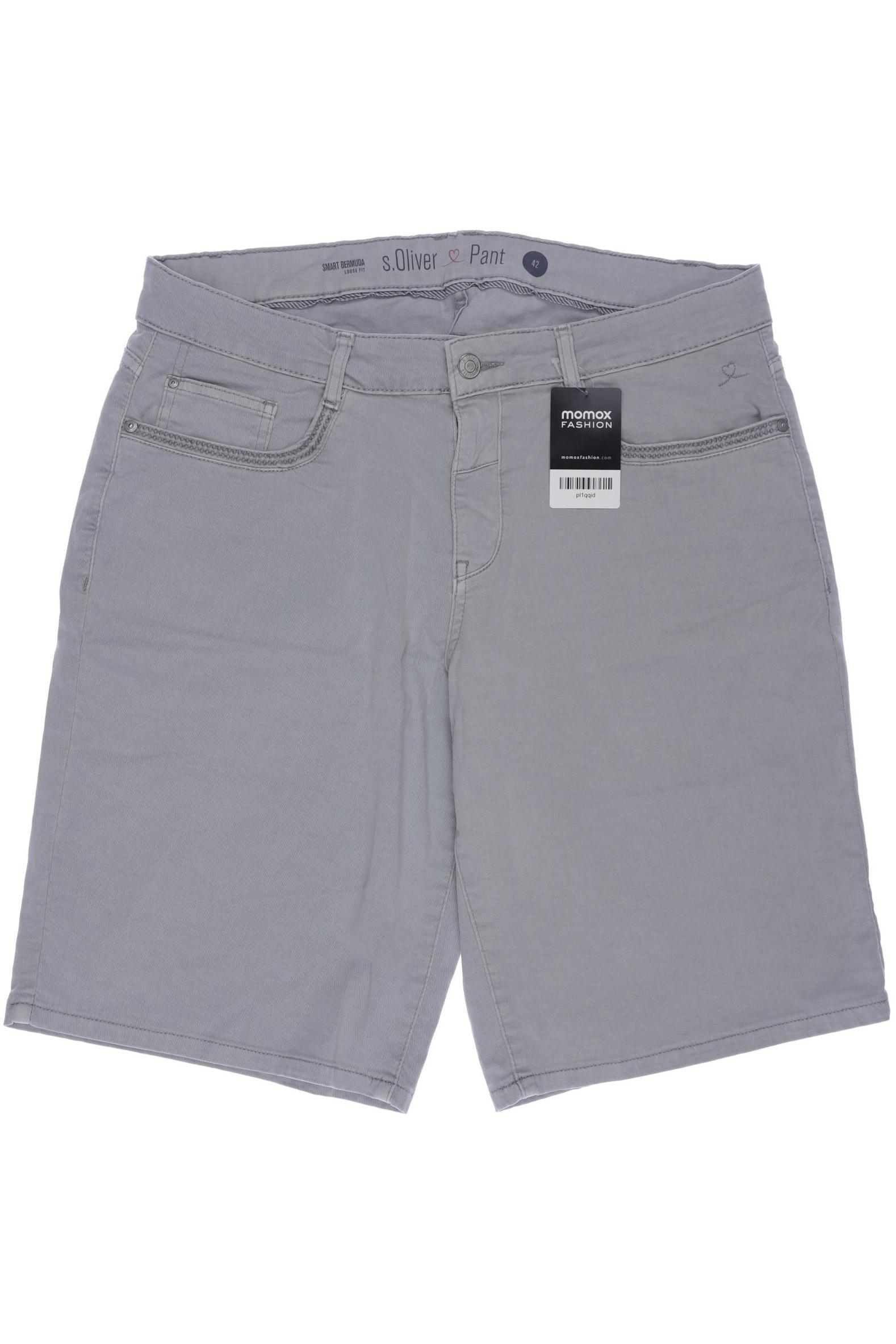 

s.Oliver Damen Shorts, grau, Gr. 42