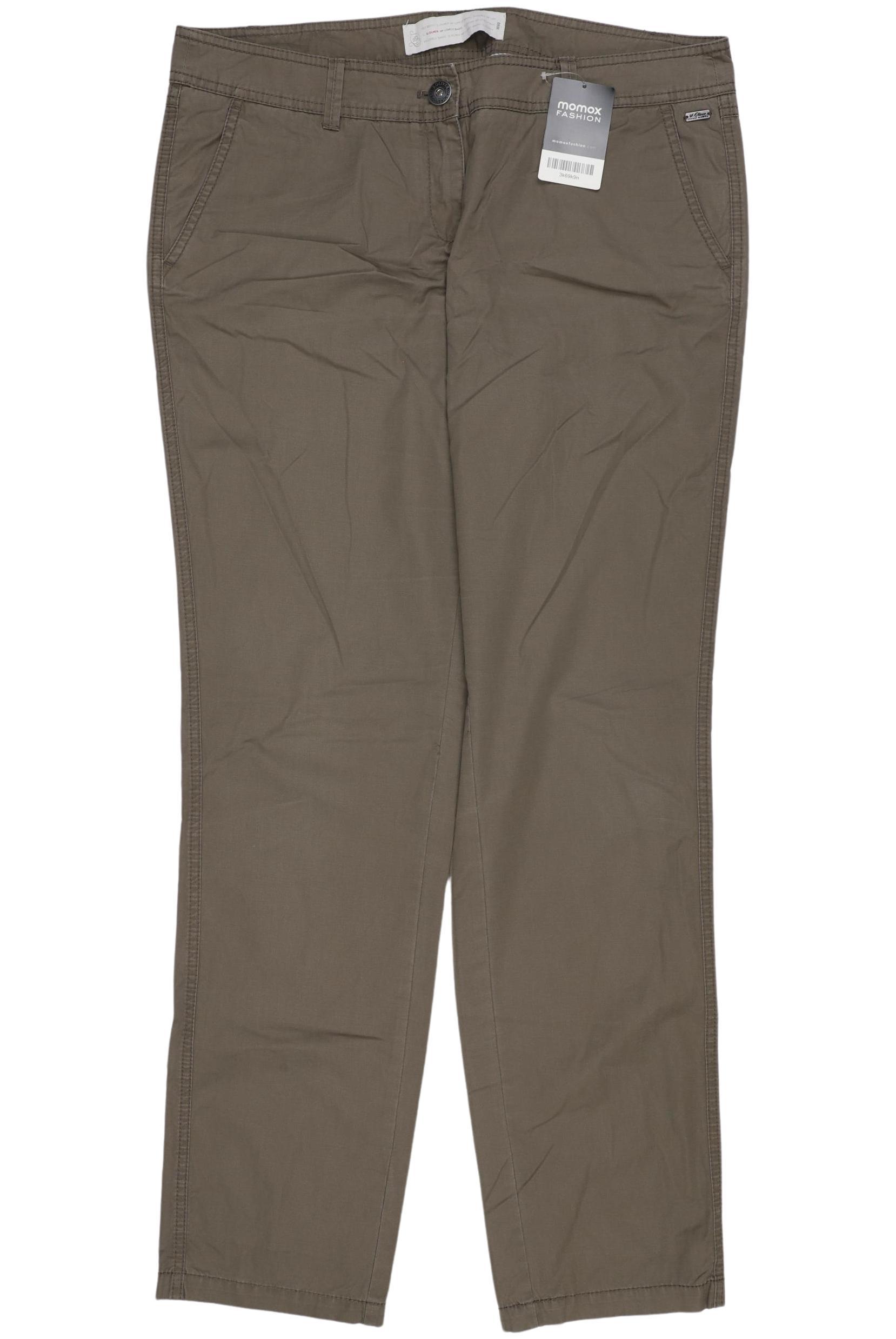 

s.Oliver Damen Stoffhose, braun, Gr. 40