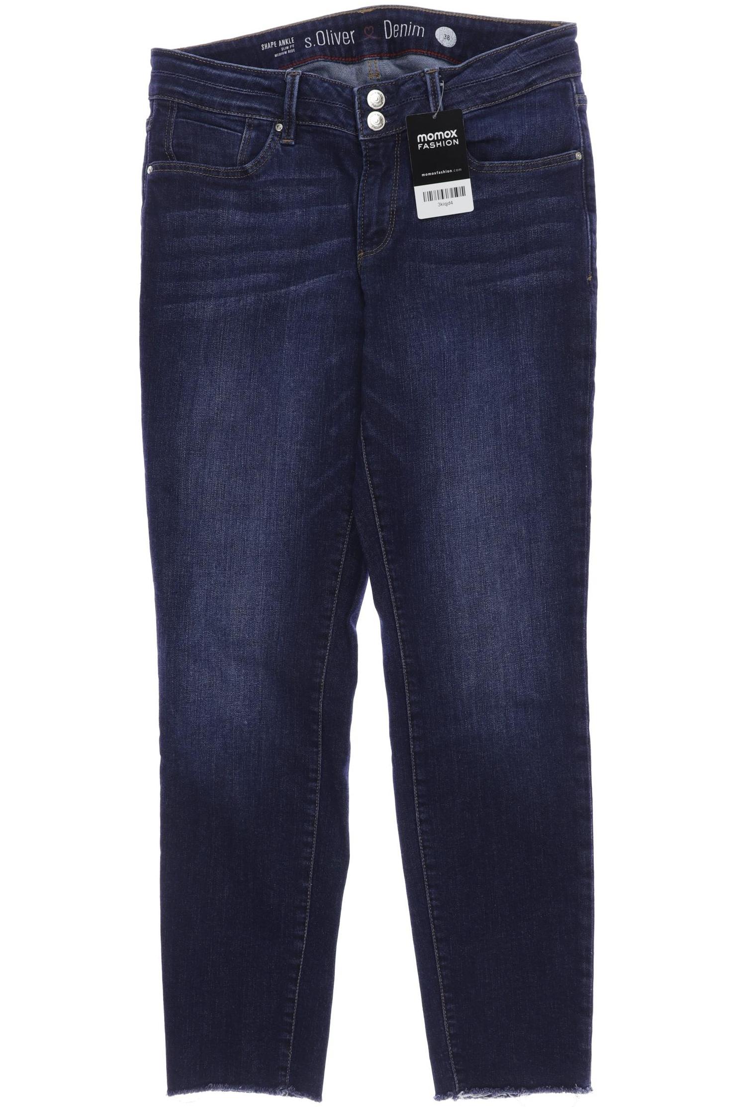 

s.Oliver Damen Jeans, marineblau, Gr. 38