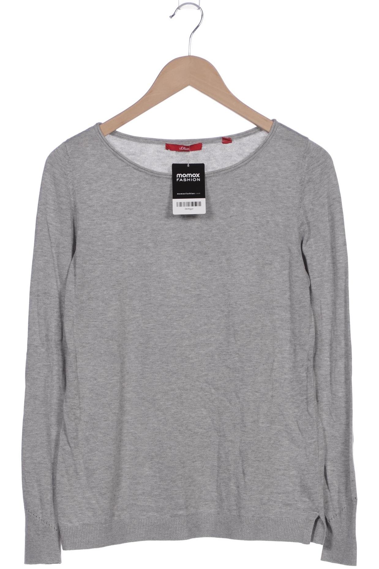 

s.Oliver Damen Pullover, grau, Gr. 38