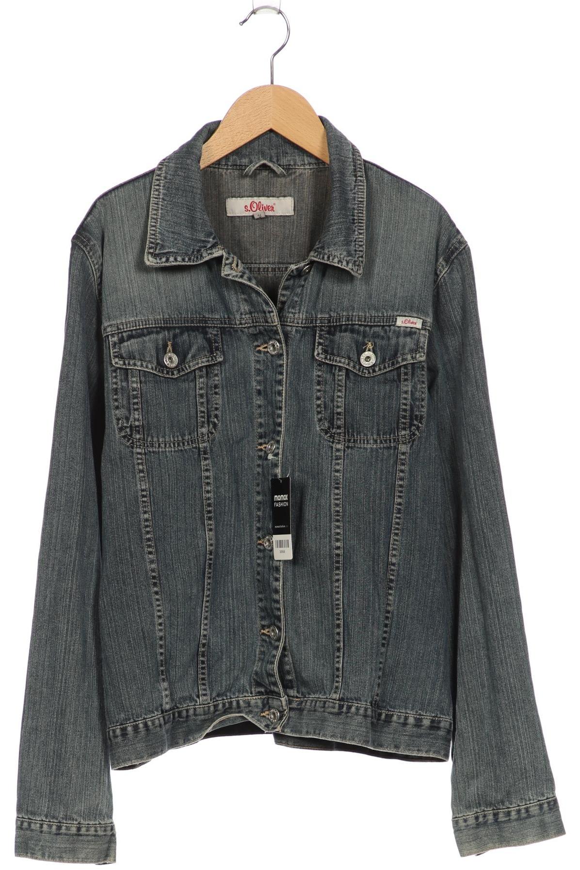 

s.Oliver Damen Jacke, blau, Gr. 42