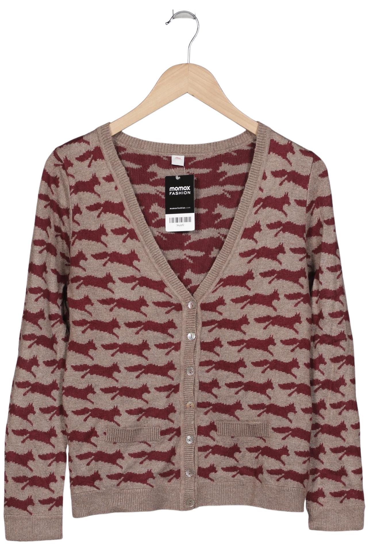 

s.Oliver Damen Strickjacke, mehrfarbig, Gr. 36