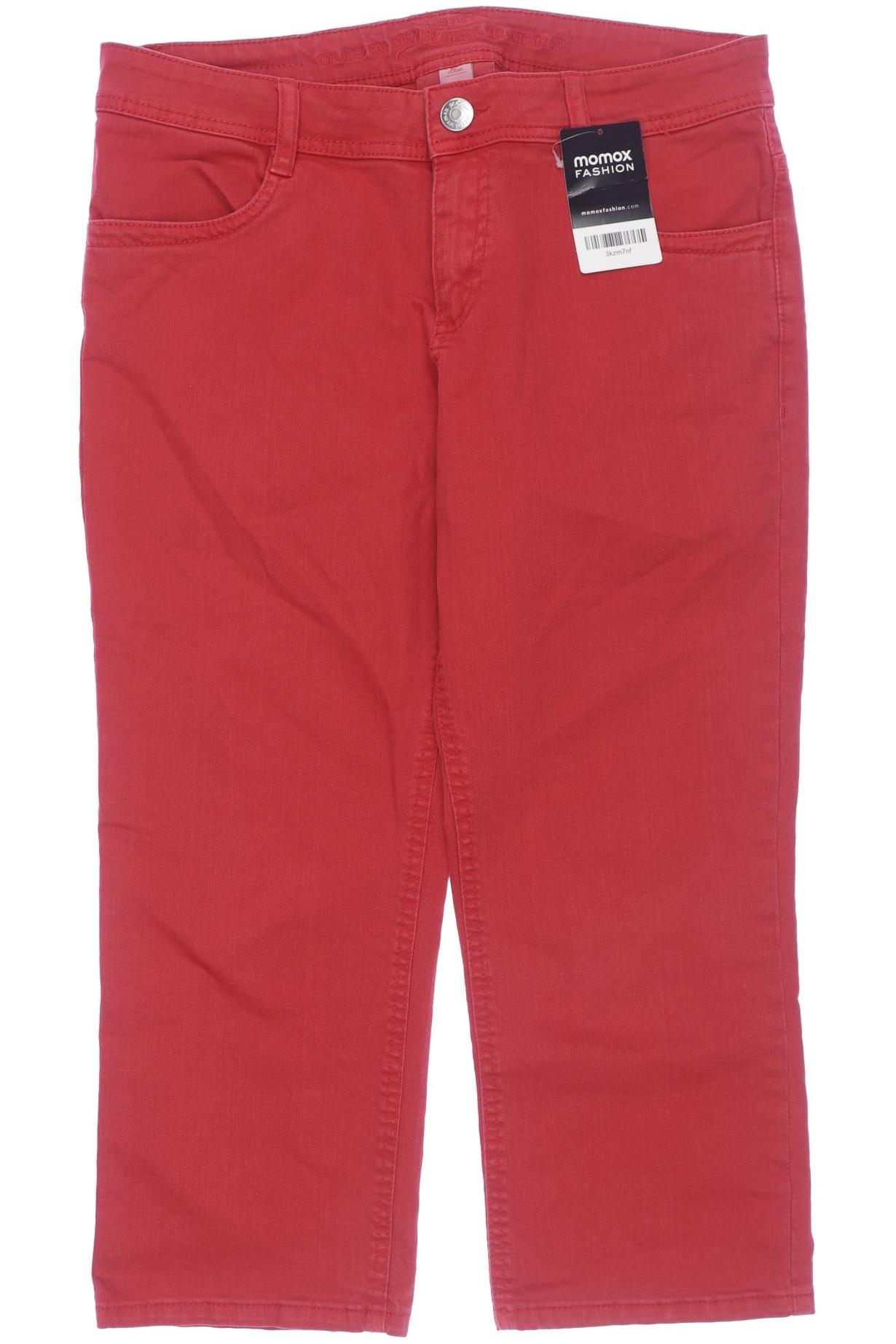 

s.Oliver Damen Jeans, rot, Gr. 38