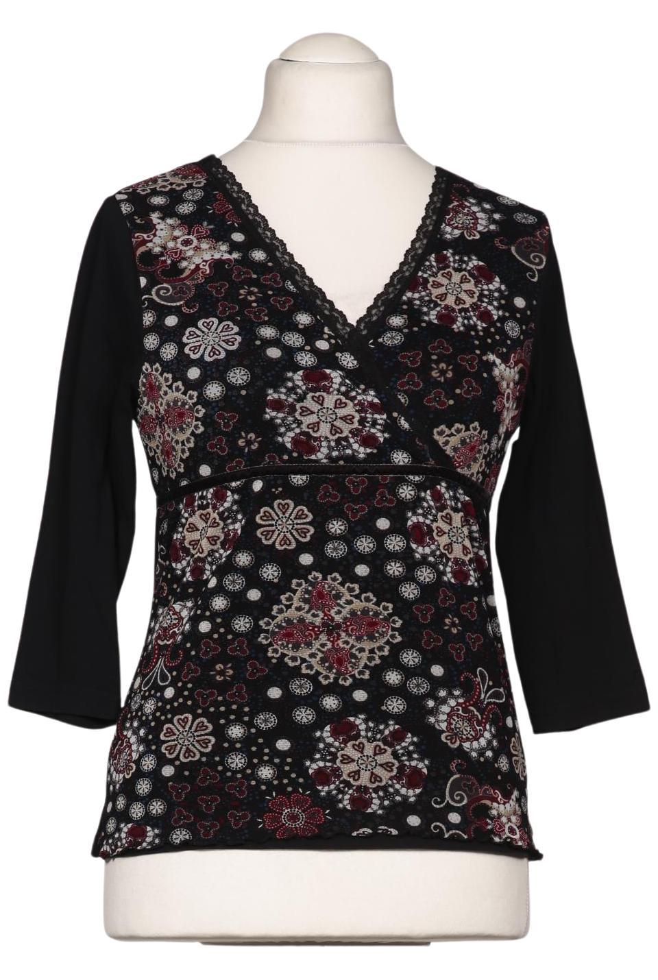 

s.Oliver Damen Langarmshirt, schwarz, Gr. 42