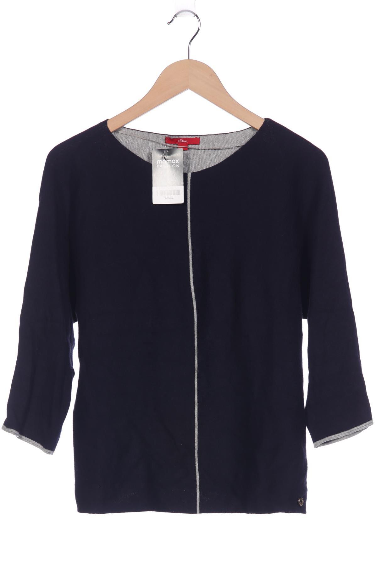 

s.Oliver Damen Pullover, marineblau, Gr. 38
