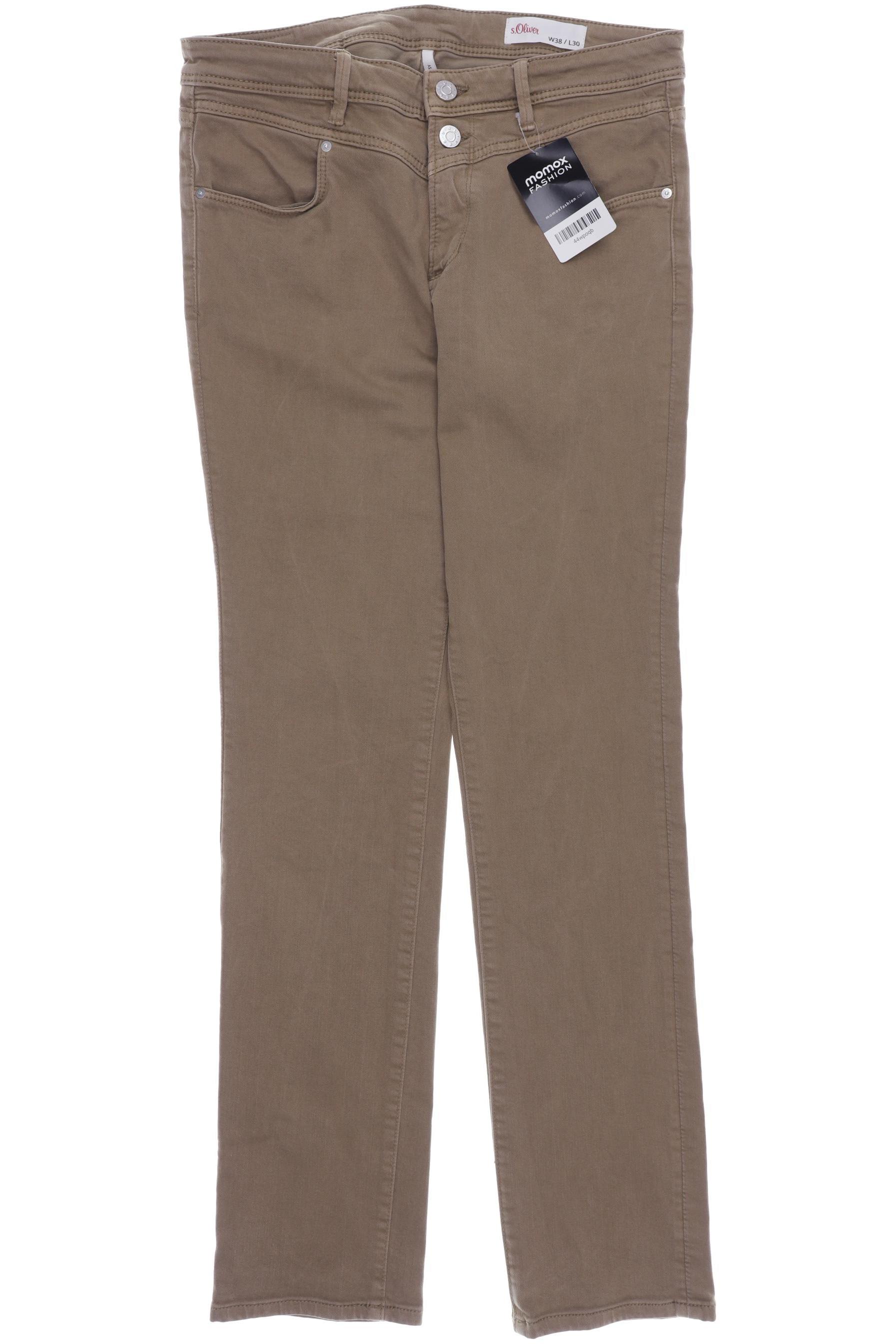 

s.Oliver Damen Jeans, braun, Gr. 38