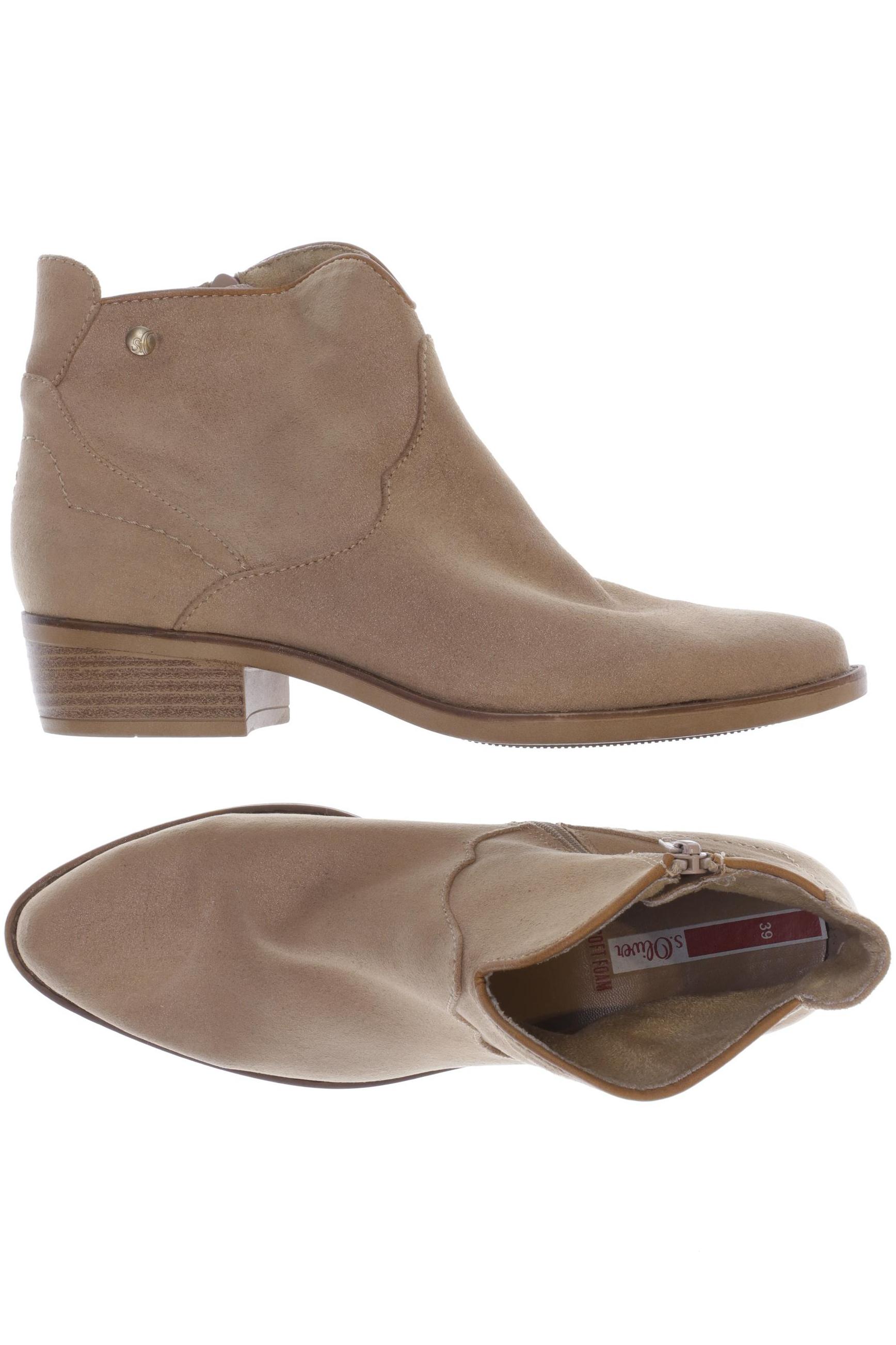 

s.Oliver Damen Stiefelette, beige