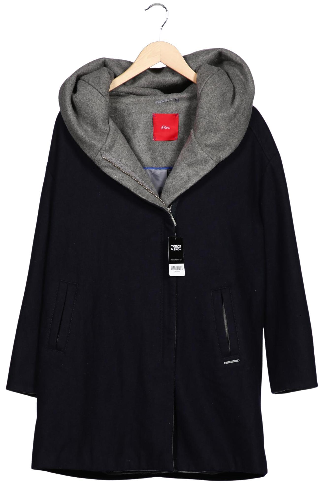 

s.Oliver Damen Mantel, marineblau, Gr. 40