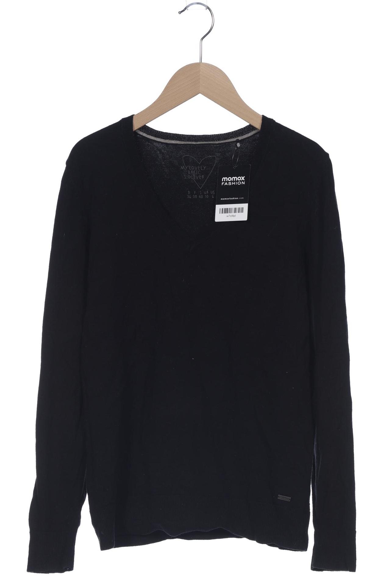 Thumbnail - s.Oliver Damen Pullover, schwarz, Gr. 36