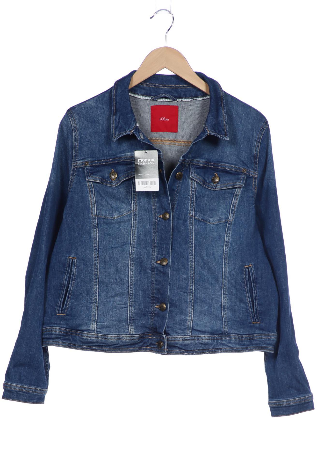 

s.Oliver Damen Jacke, blau, Gr. 46