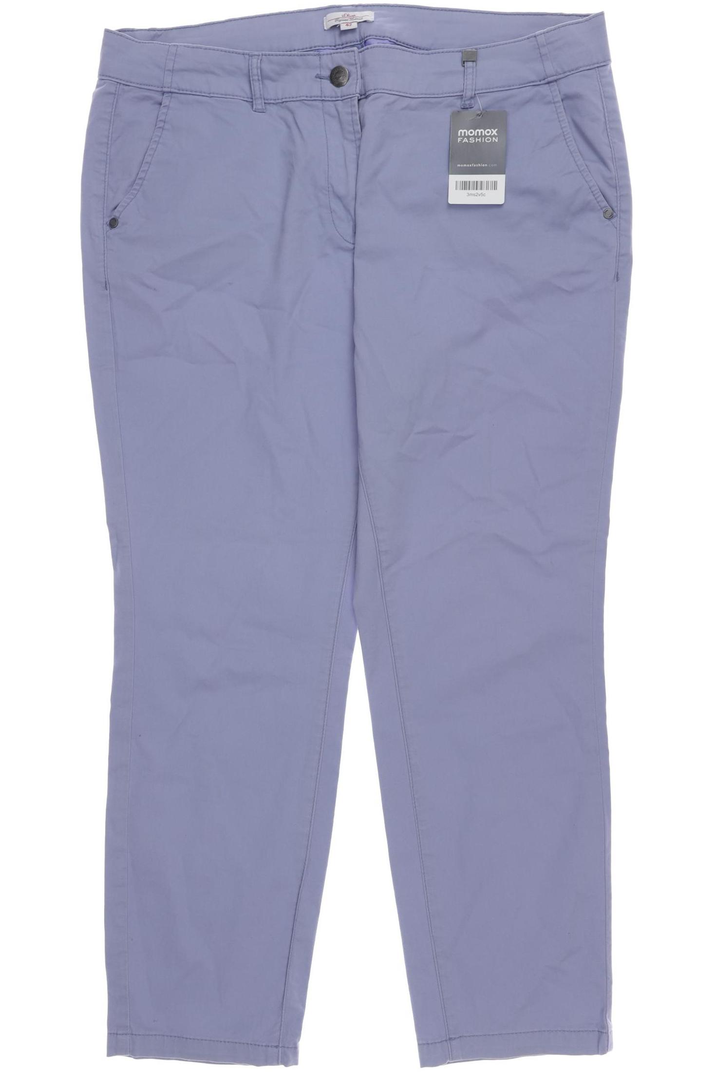 

s.Oliver Damen Stoffhose, hellblau, Gr. 42