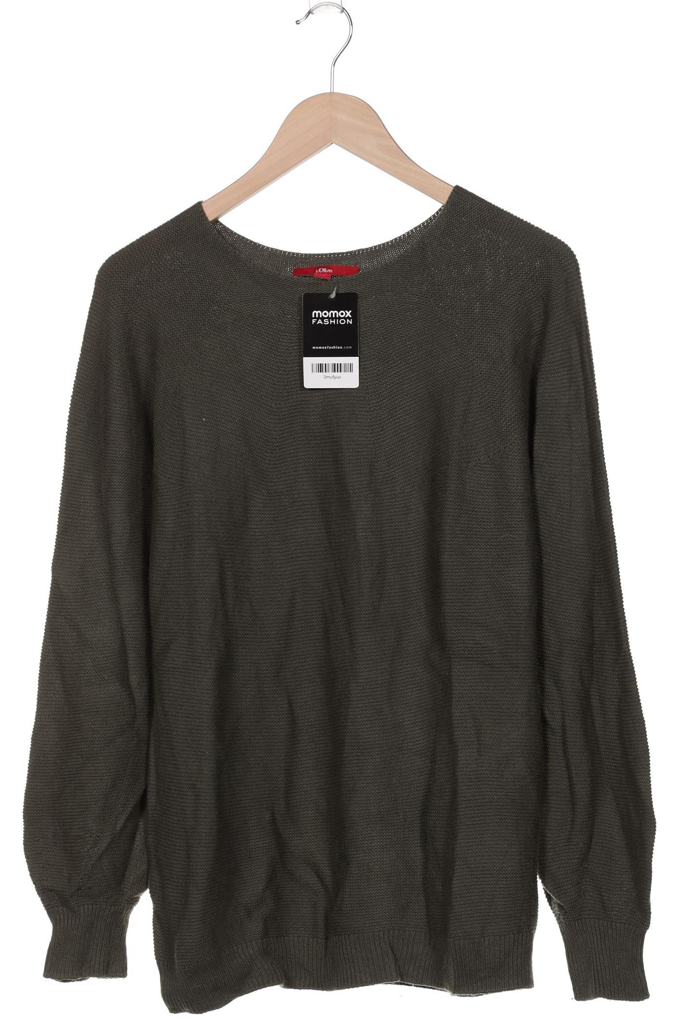 

s.Oliver Damen Pullover, grün, Gr. 40