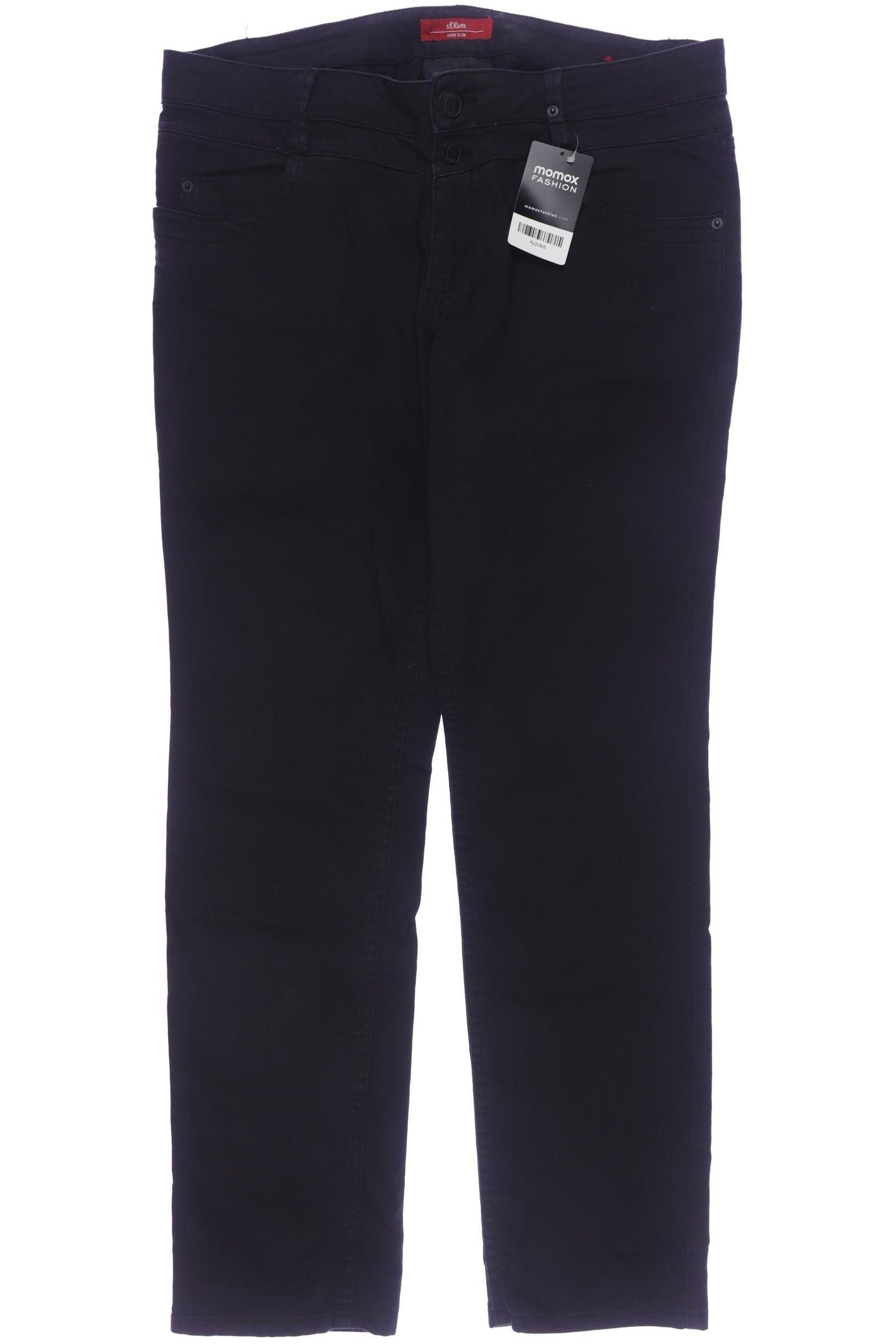 

s.Oliver Damen Jeans, schwarz, Gr. 42