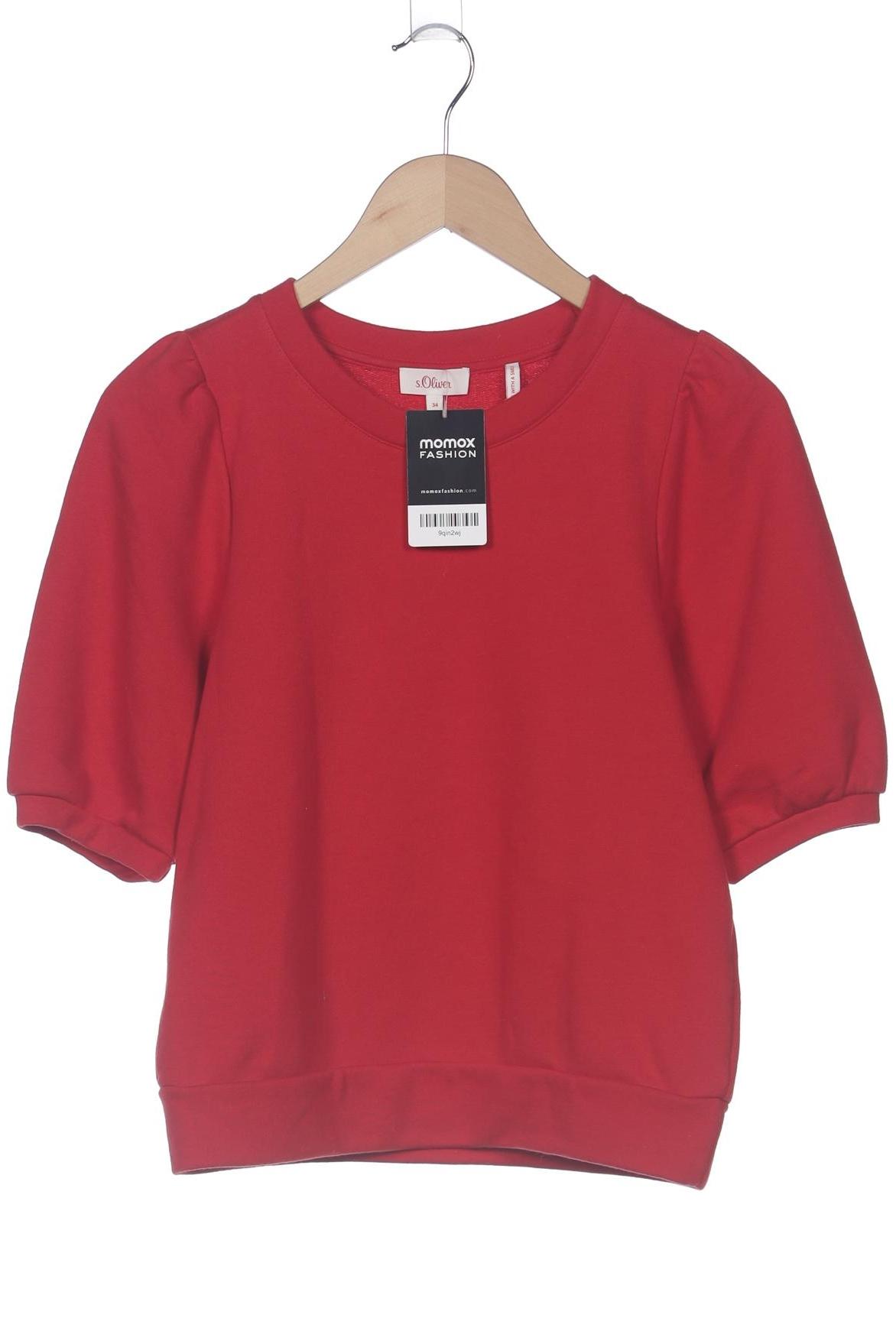 

s.Oliver Damen Sweatshirt, rot, Gr. 34
