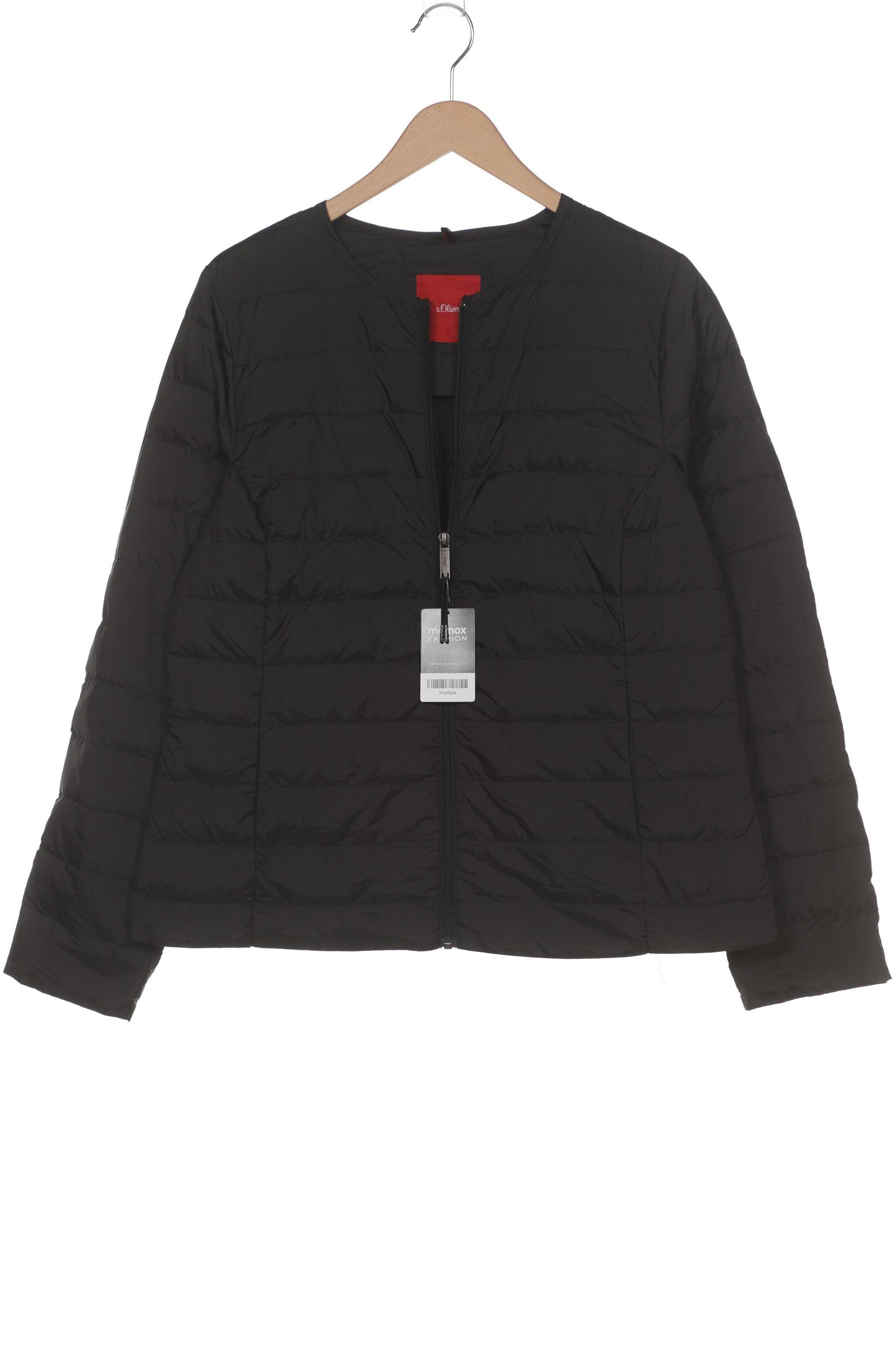 

s.Oliver Damen Jacke, schwarz, Gr. 44