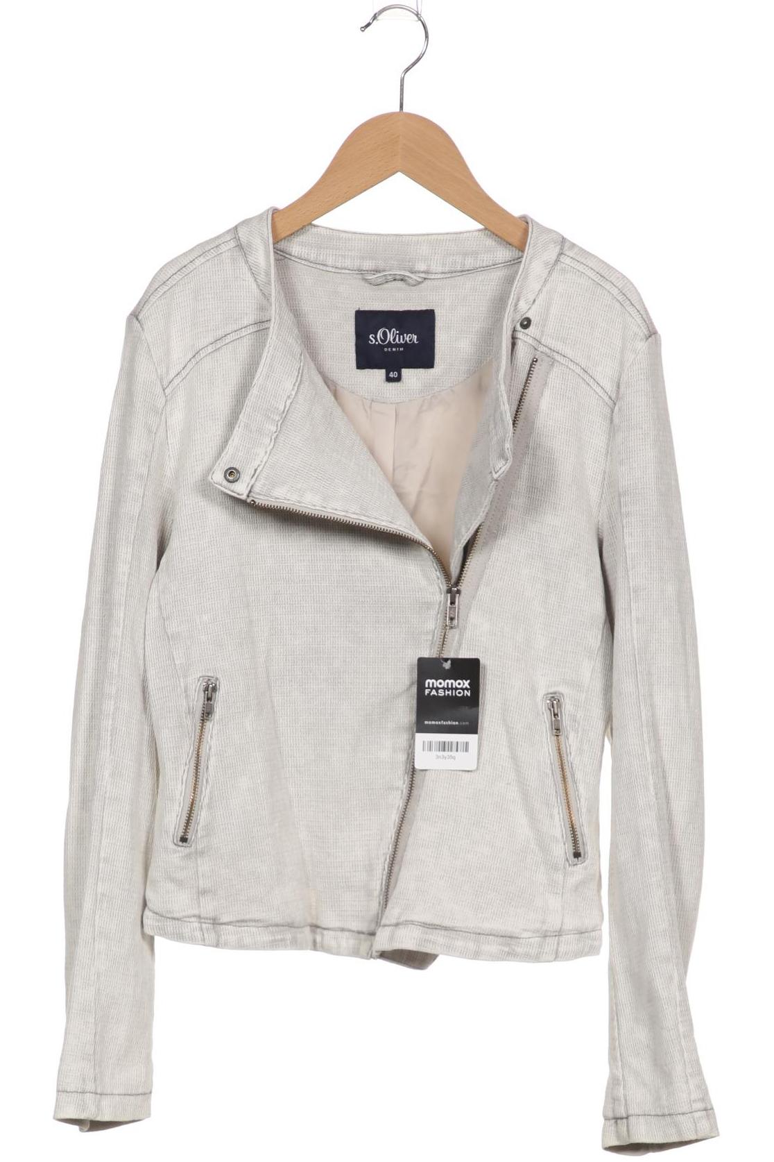 

s.Oliver Damen Jacke, grau, Gr. 40