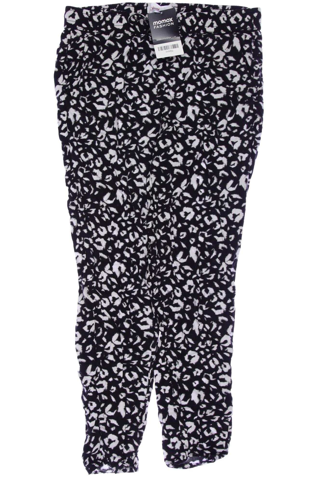 

s.Oliver Damen Stoffhose, schwarz, Gr. 36