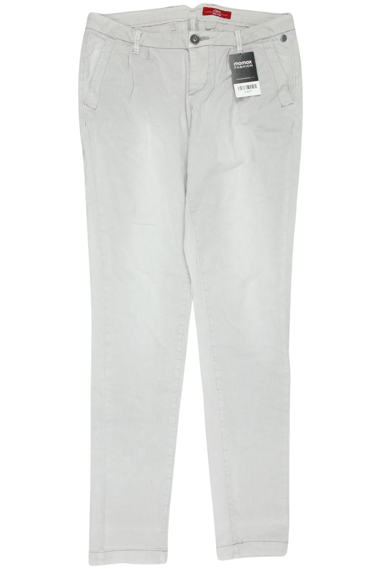 

s.Oliver Damen Stoffhose, grau, Gr. 33
