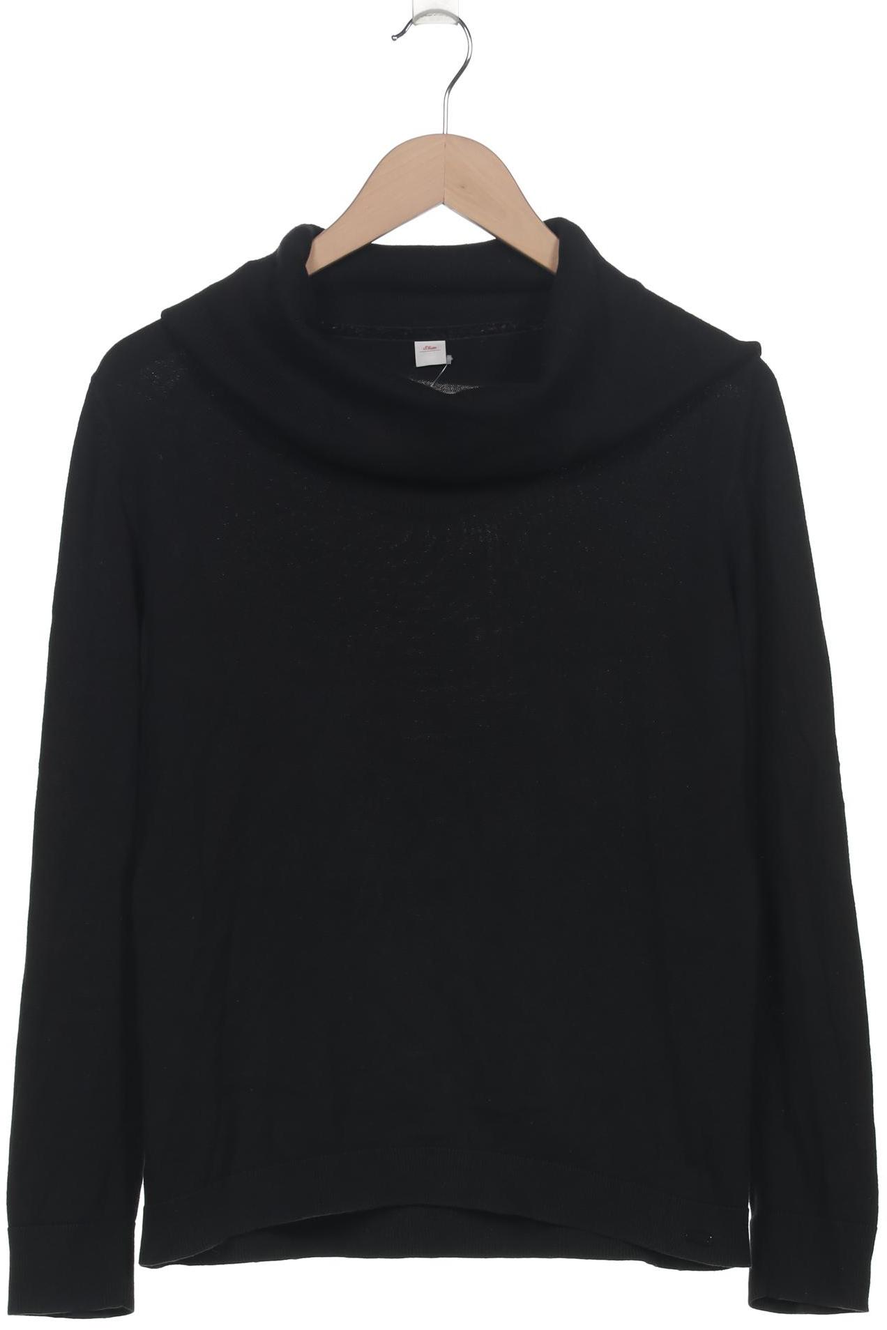 

s.Oliver Damen Pullover, schwarz, Gr. 40