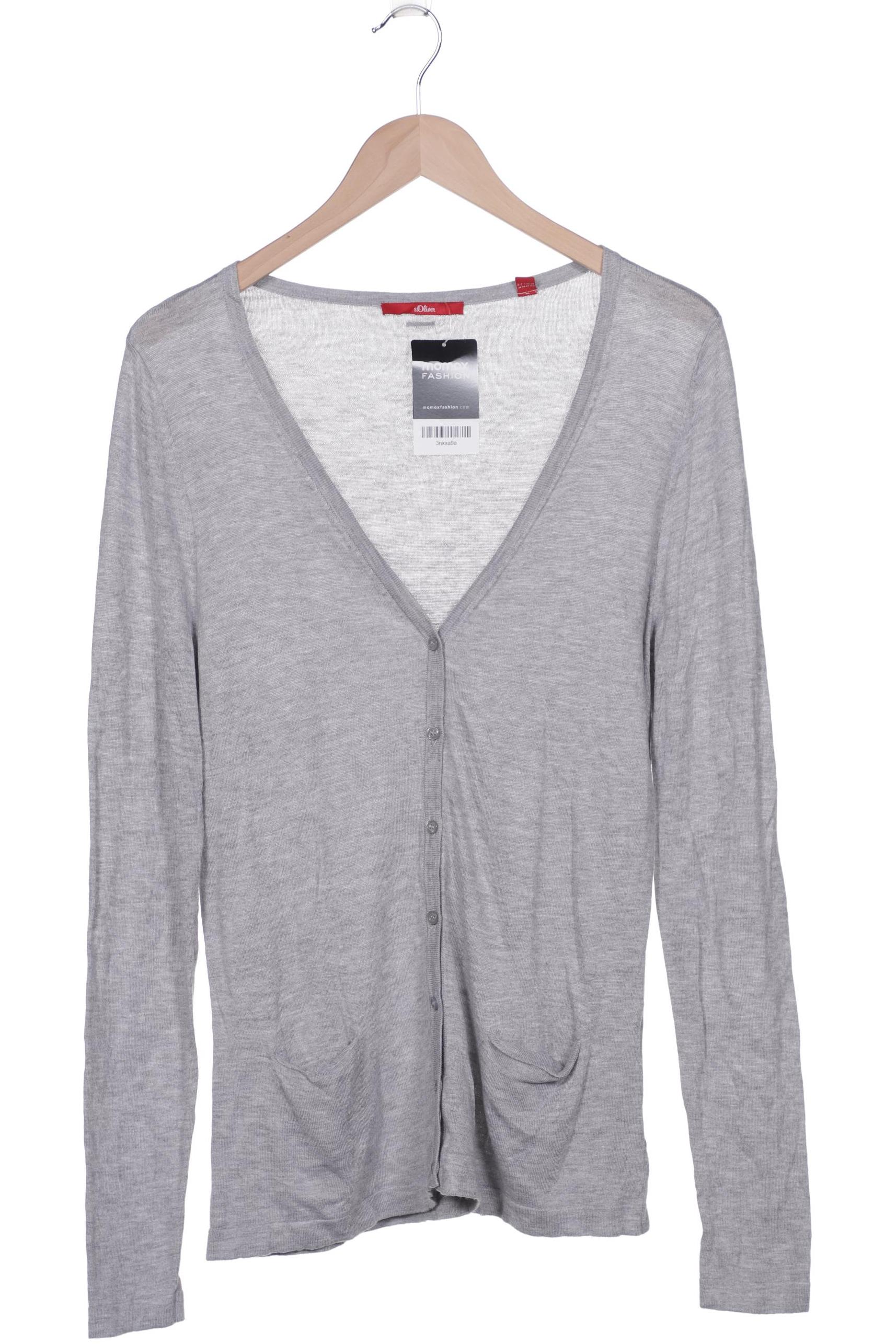 

s.Oliver Damen Strickjacke, grau