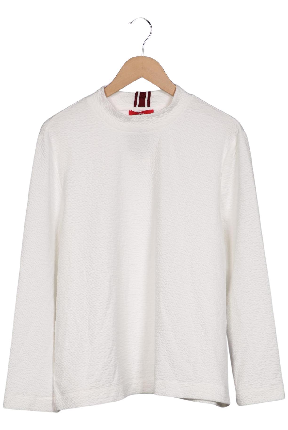 

s.Oliver Damen Sweatshirt, weiß, Gr. 46