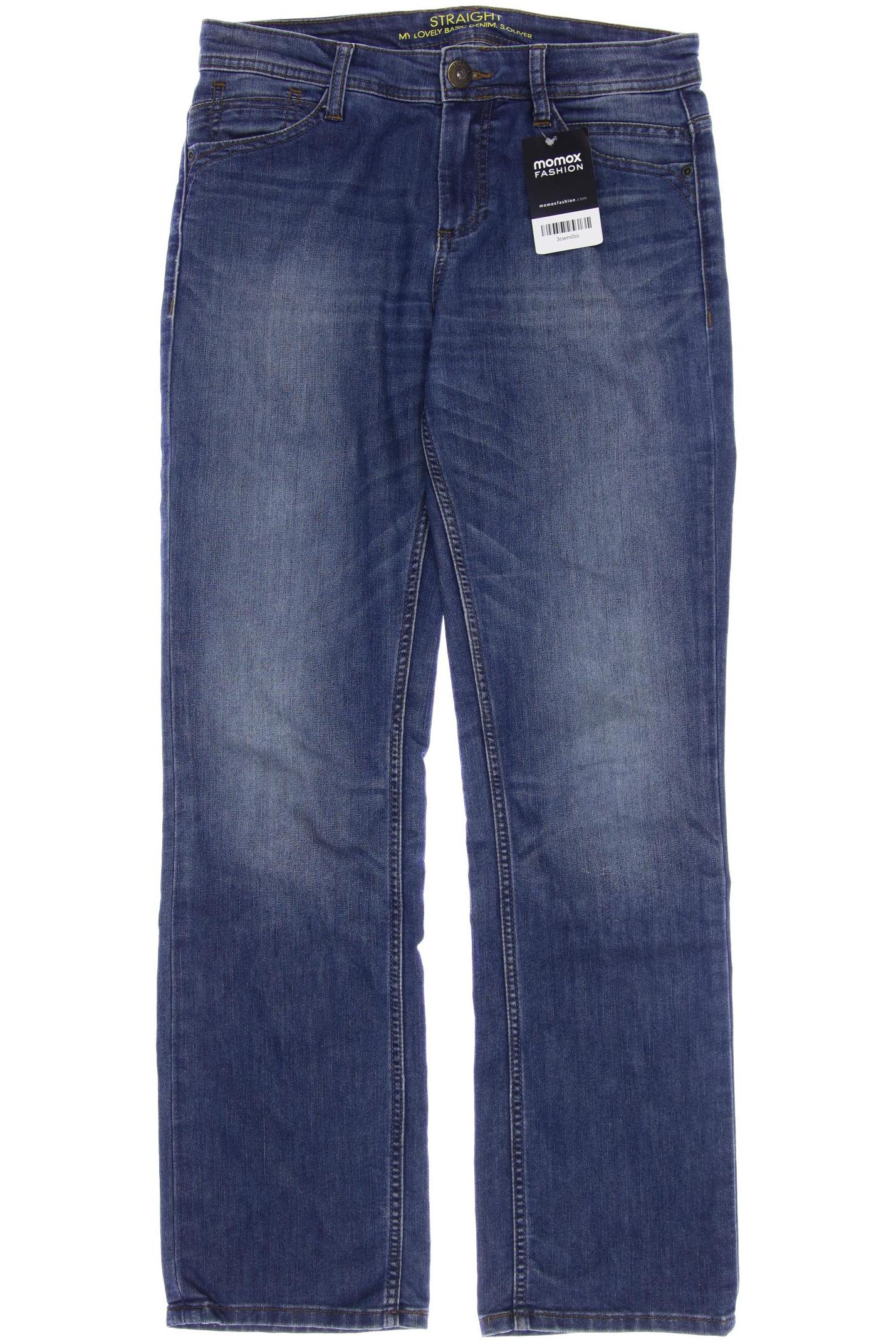 

s.Oliver Damen Jeans, blau