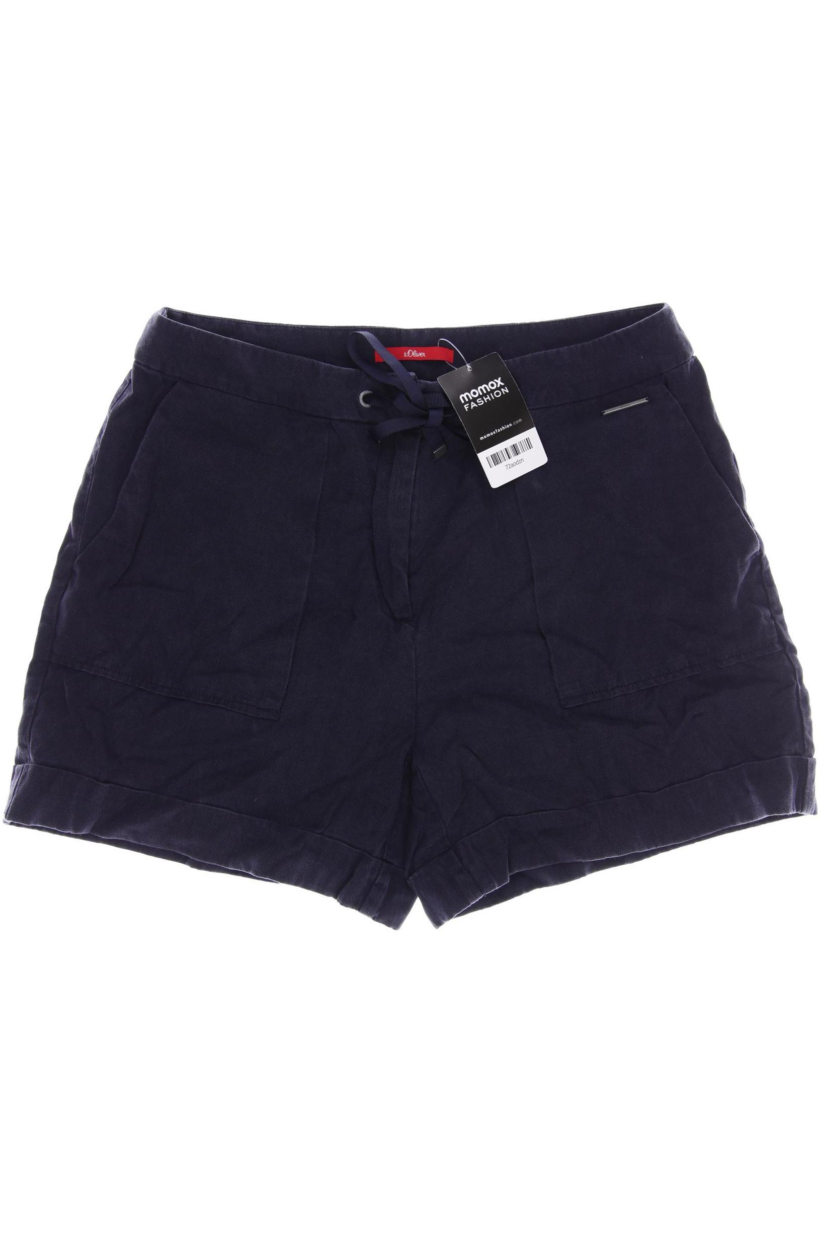 

s.Oliver Damen Shorts, marineblau