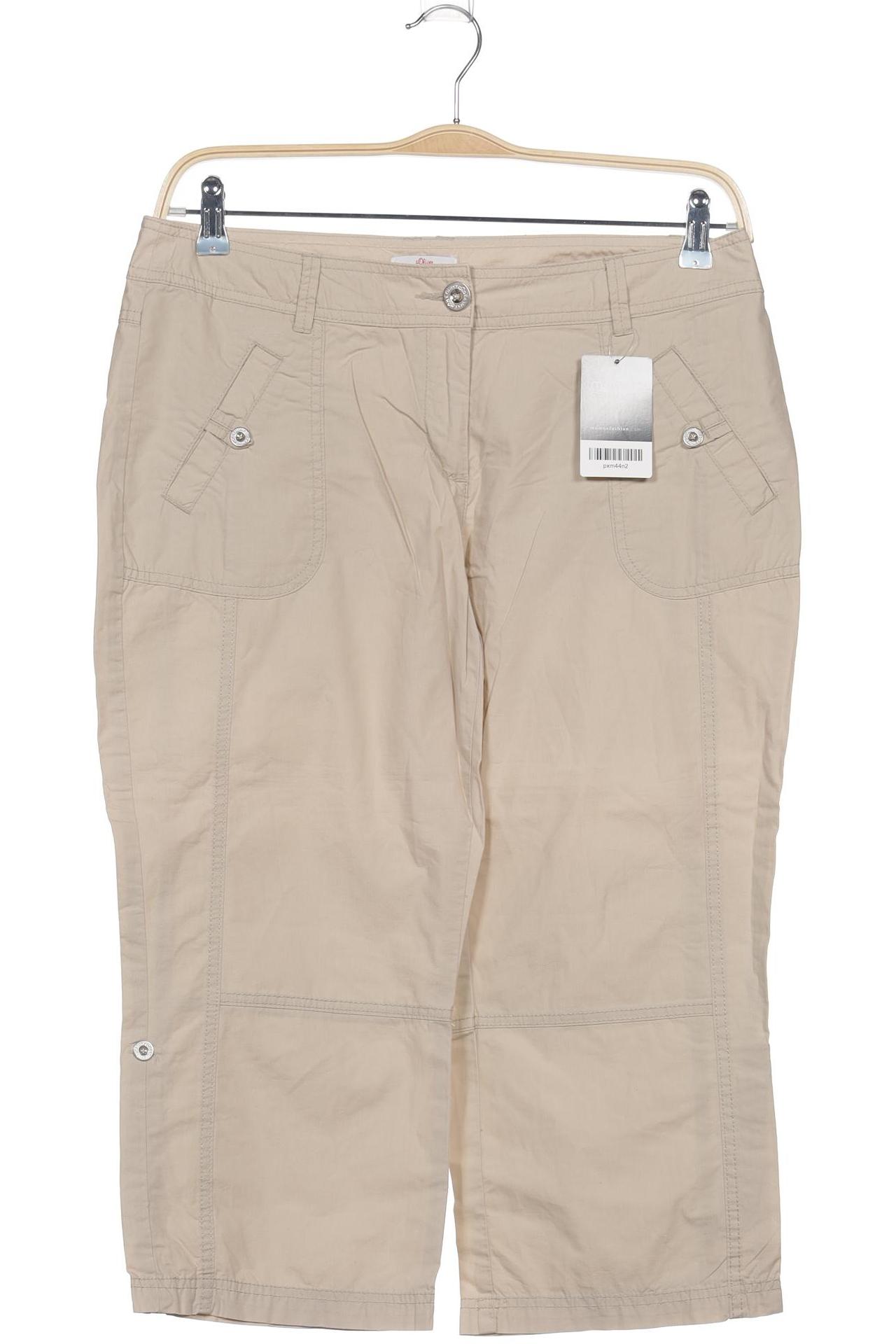 

s.Oliver Damen Stoffhose, beige, Gr. 38