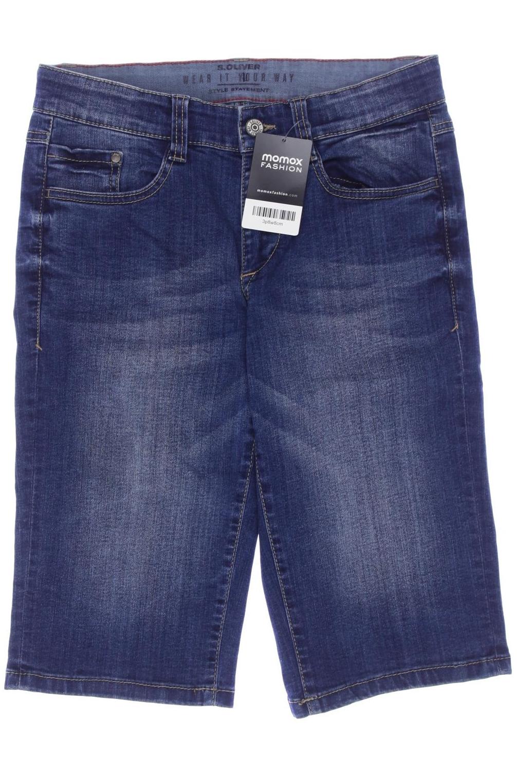 

s.Oliver Damen Shorts, blau, Gr. uni