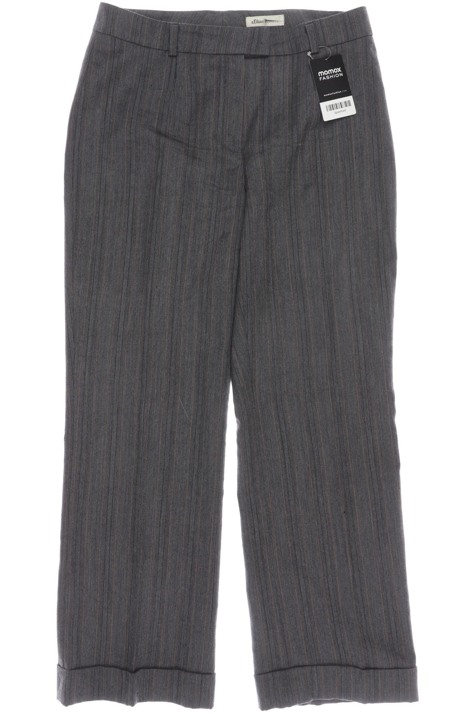

s.Oliver Damen Stoffhose, grau, Gr. 38
