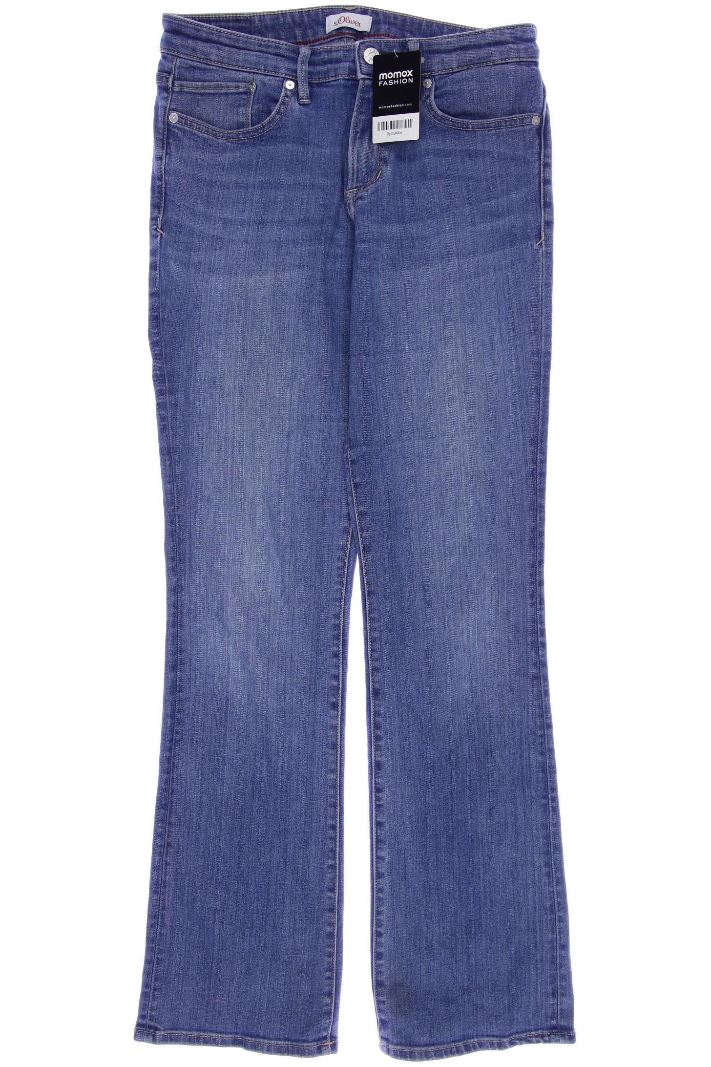 

s.Oliver Damen Jeans, blau