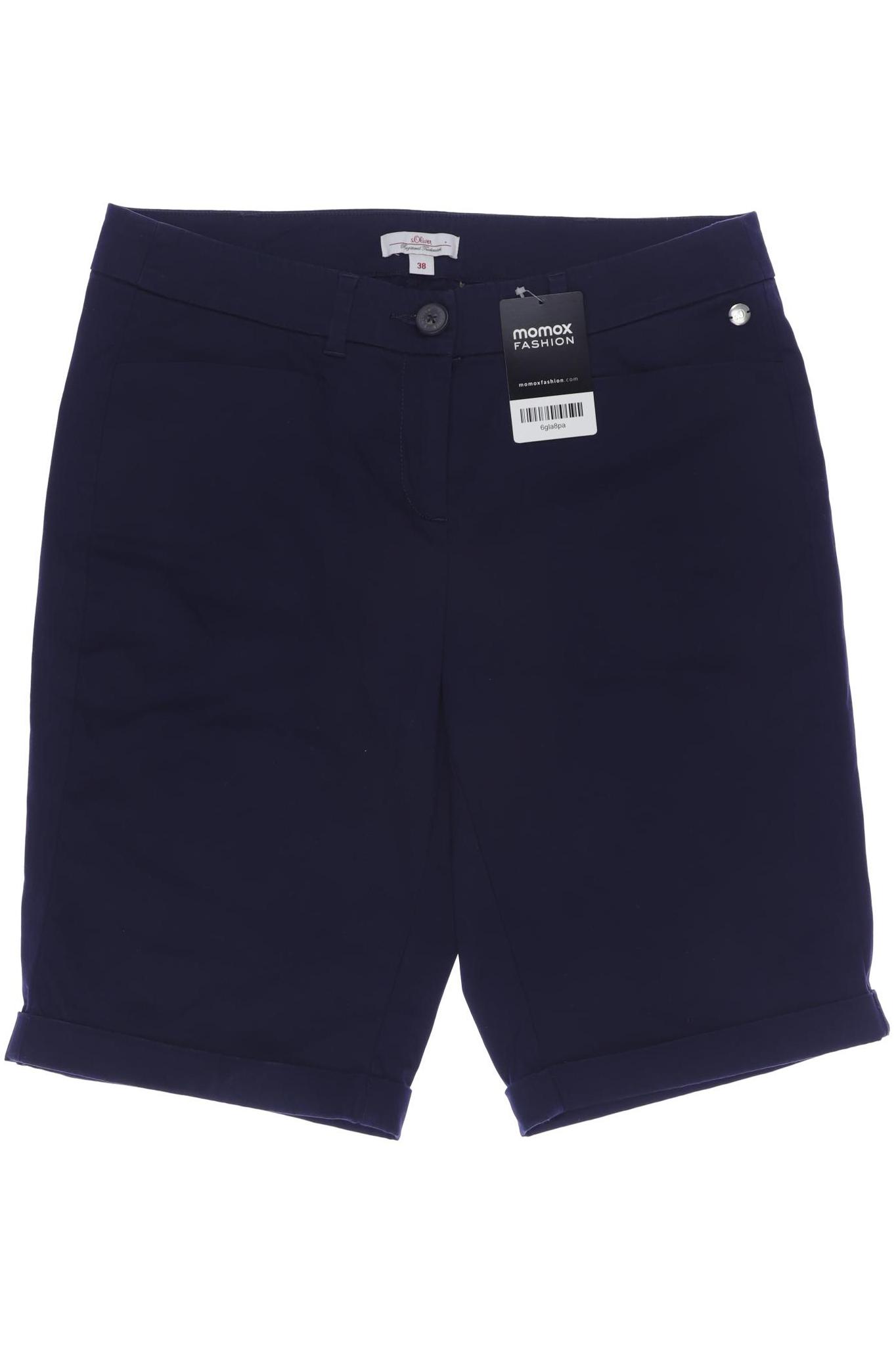 

s.Oliver Damen Shorts, marineblau, Gr. 38