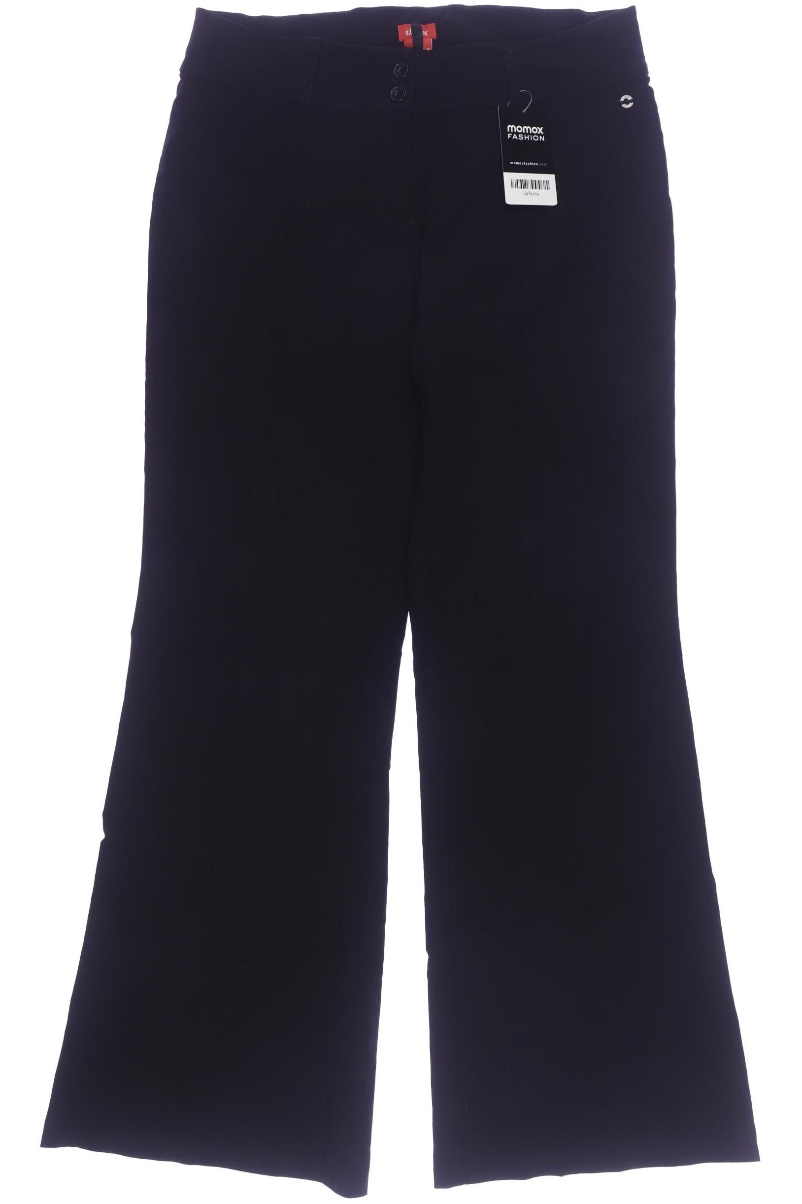 

s.Oliver Damen Stoffhose, schwarz, Gr. 42
