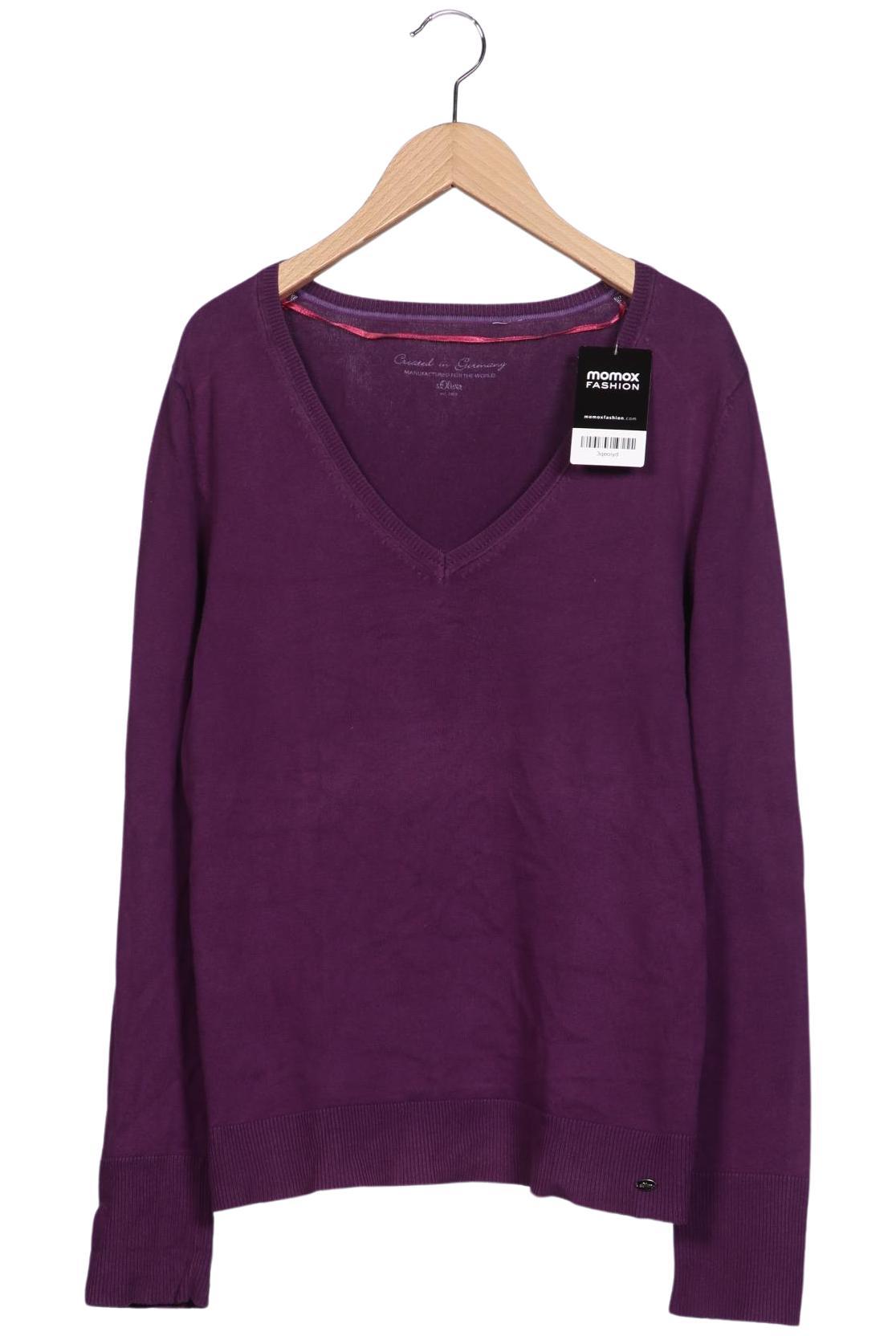 

s.Oliver Damen Pullover, flieder, Gr. 40