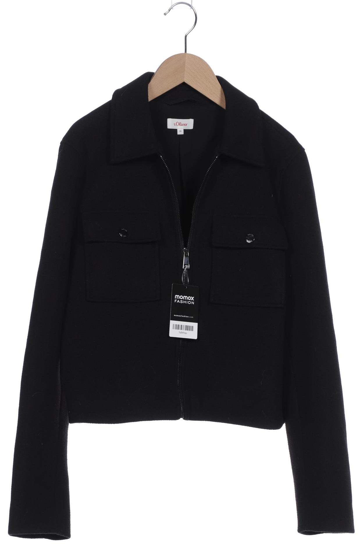 

s.Oliver Damen Jacke, schwarz