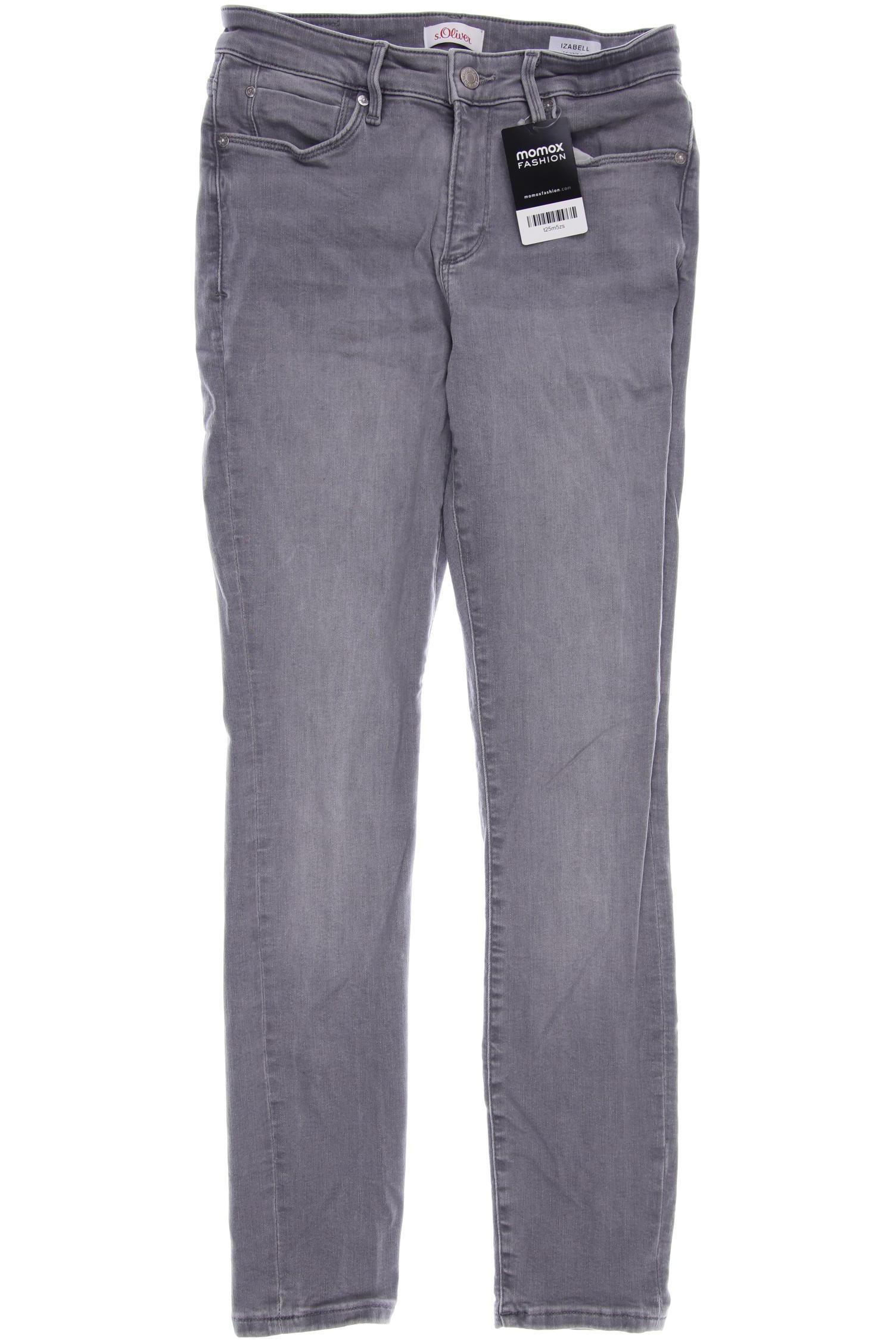 

s.Oliver Damen Jeans, grau