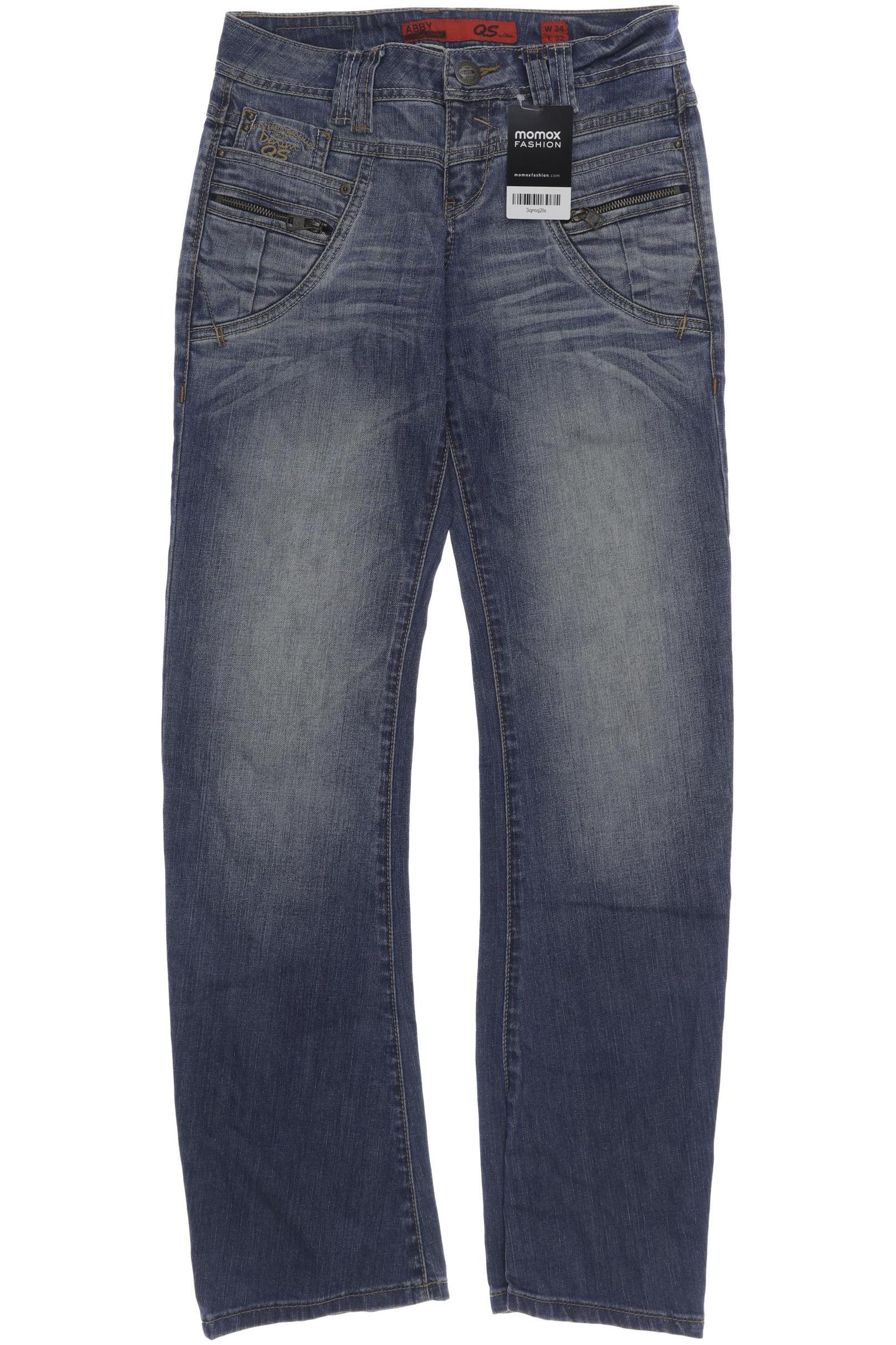 

s.Oliver Damen Jeans, blau