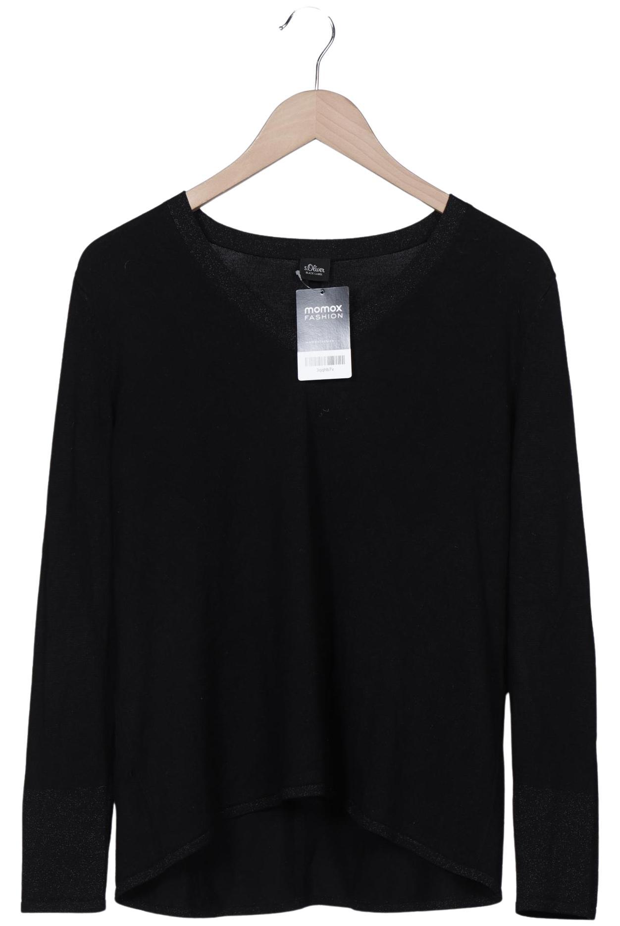 

s.Oliver Damen Pullover, schwarz, Gr. 40