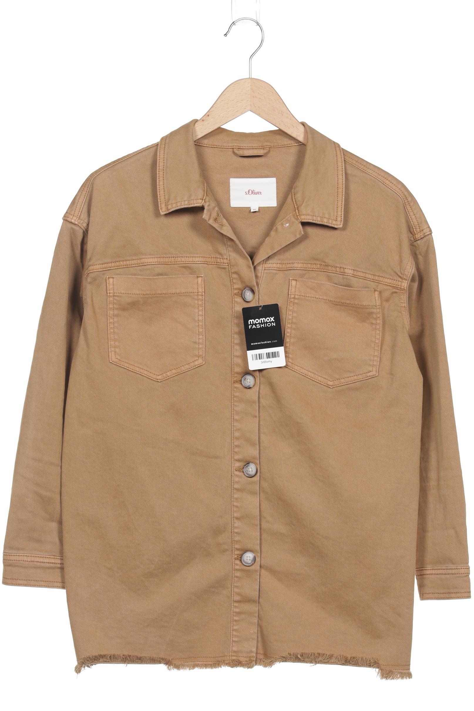 

s.Oliver Damen Jacke, braun, Gr. 34