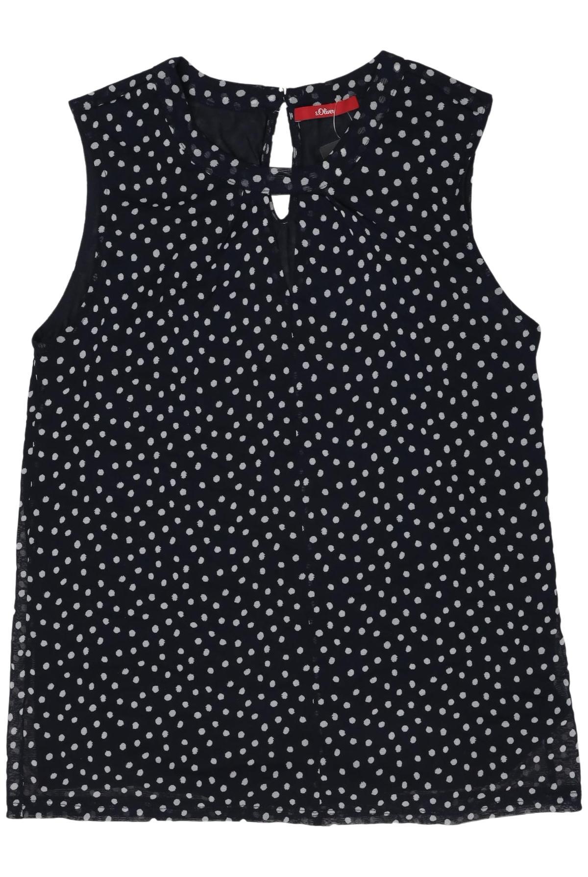 

s.Oliver Damen Top, marineblau, Gr. 36