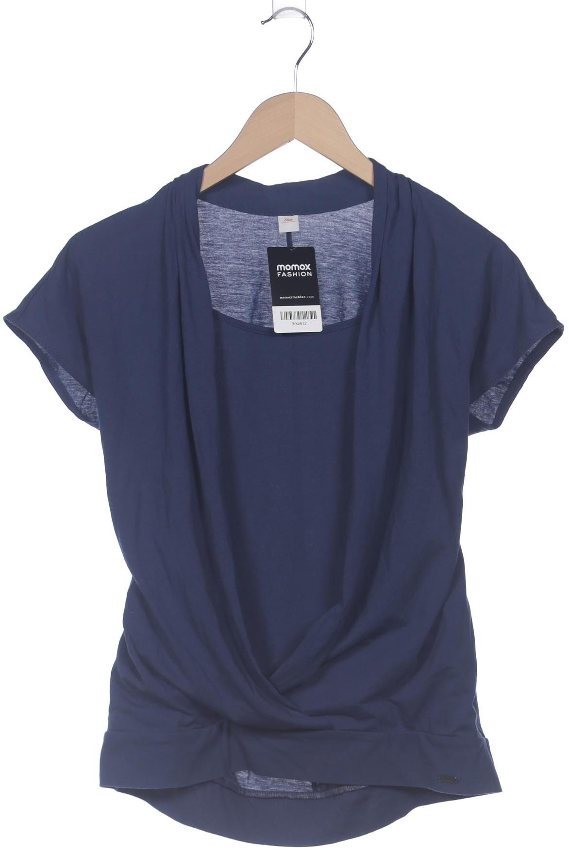 

s.Oliver Damen T-Shirt, marineblau, Gr. 40