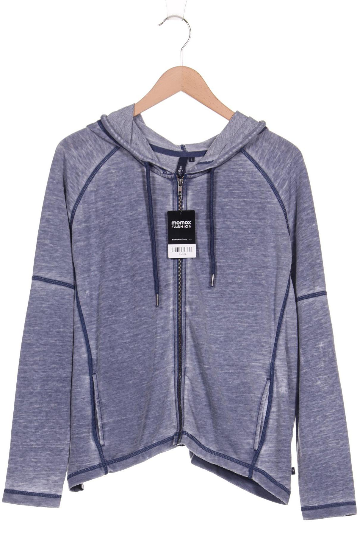 

s.Oliver Damen Kapuzenpullover, blau