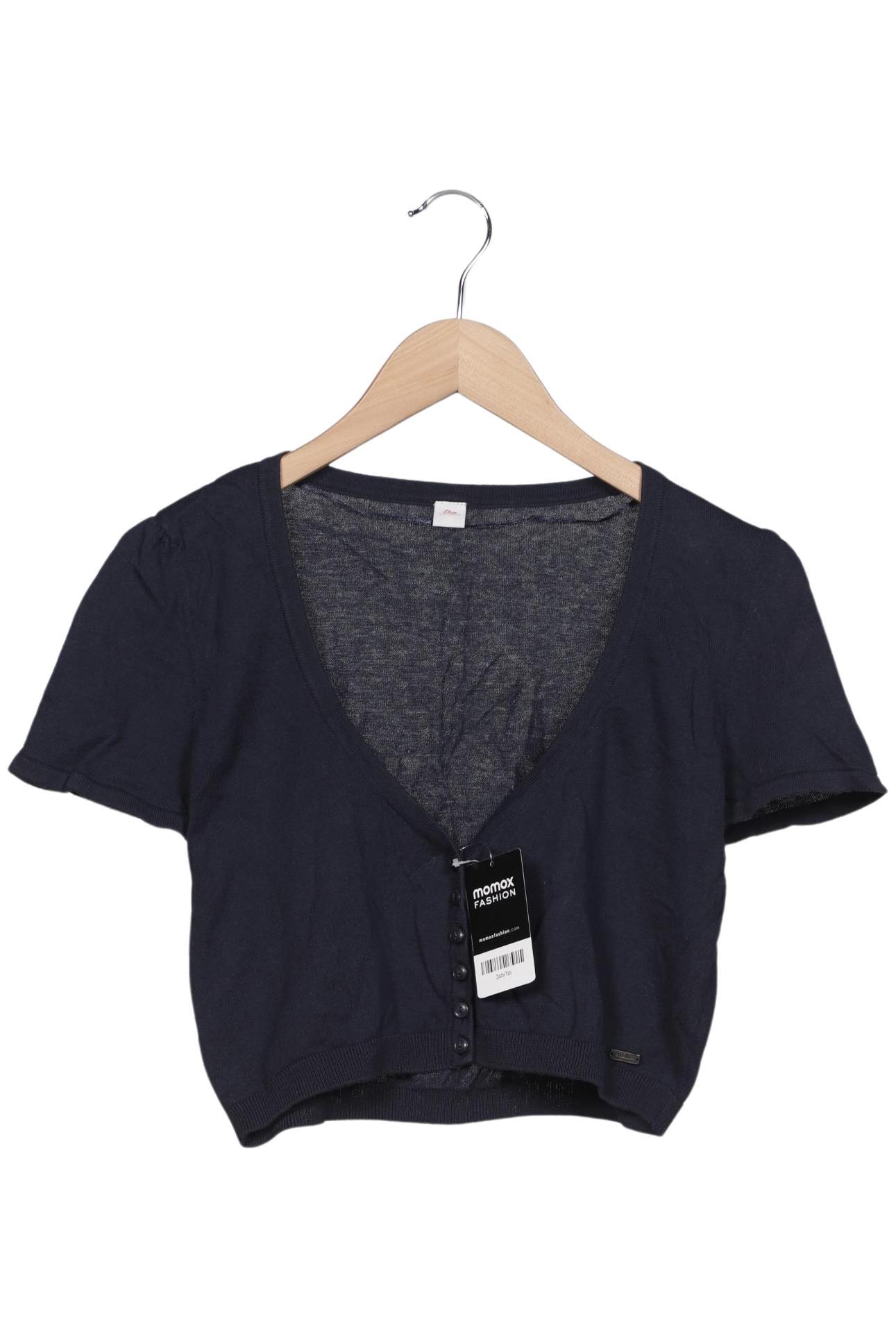 

s.Oliver Damen Strickjacke, marineblau, Gr. 40