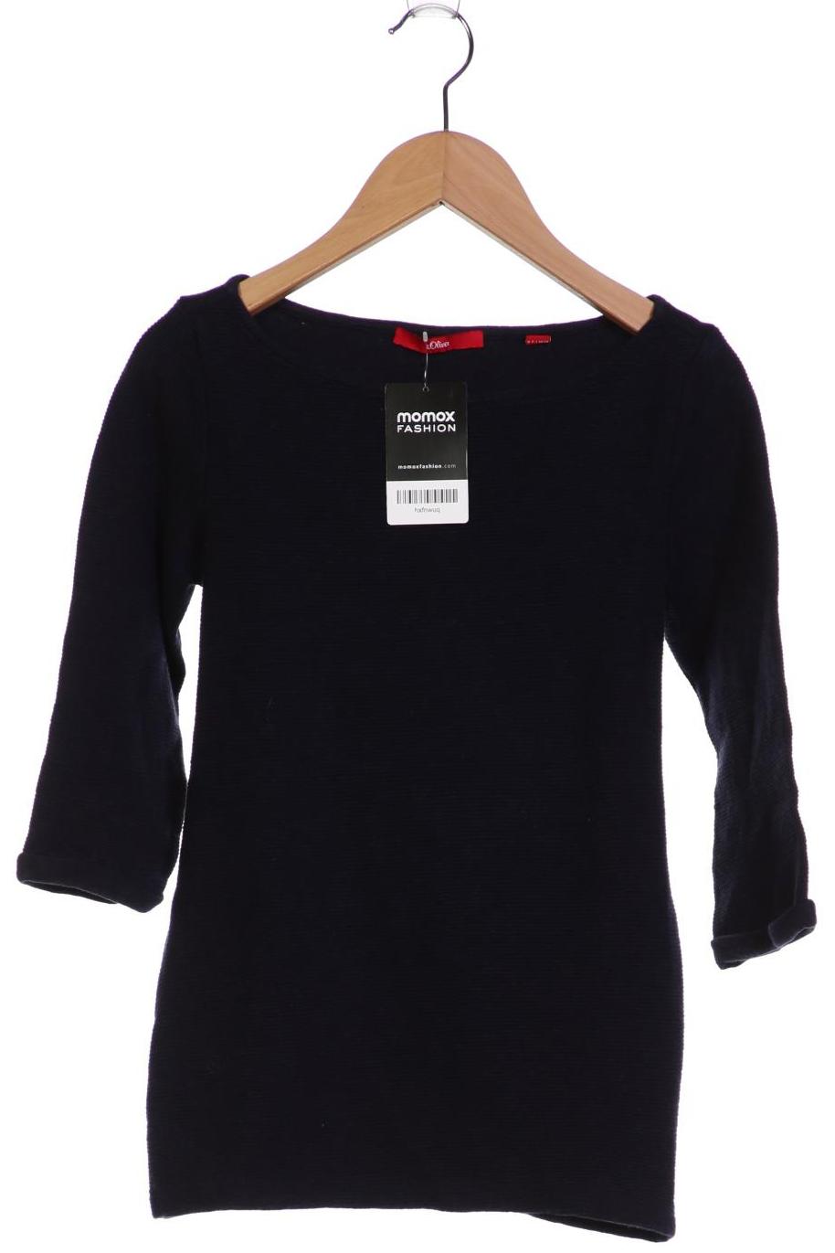 

s.Oliver Damen Pullover, marineblau, Gr. 34